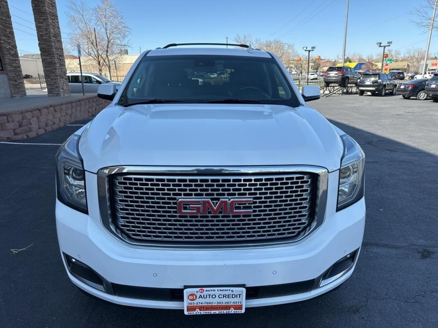2016 Summit White /Jet Black GMC Yukon Denali (1GKS2CKJ8GR) with an EcoTec3 6.2L V8 engine, Automatic transmission, located at 8595 Washington St., Thornton, CO, 80229, (303) 287-5511, 39.852348, -104.978447 - 2016 GMC Yukon Denali in Mint Condition!<br><br>All Cars Have Clean Titles And Are Serviced Before Sale., Clean Carfax, No Accident, All Books and Keys, New Tires, Blind Spot Monitoring, Backup Camera, Leather, Collision Warning, Heated and Ventilated Seats, Bluetooth/ With Bluetooth Audio, Non Smok - Photo#2
