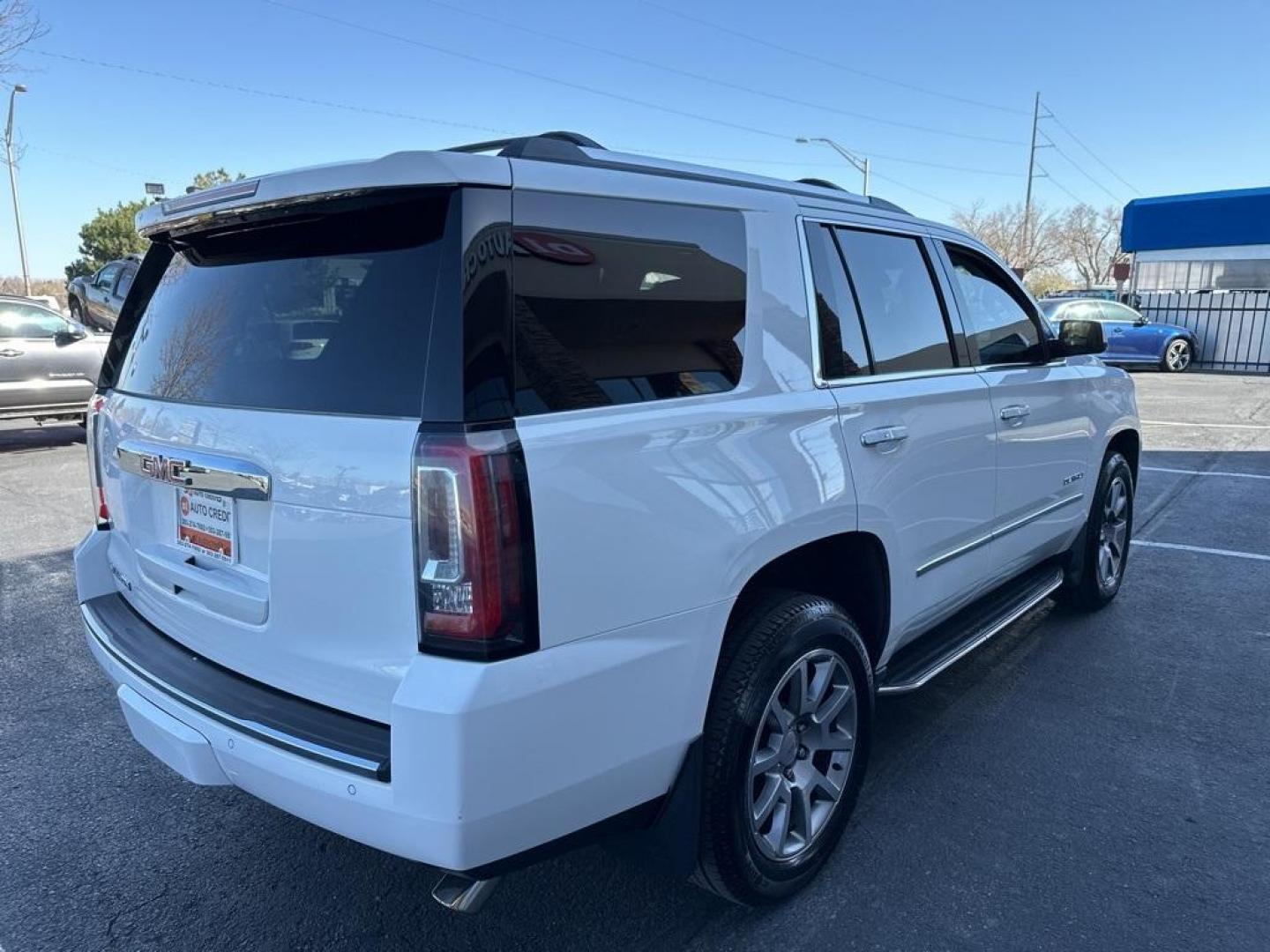 2016 Summit White /Jet Black GMC Yukon Denali (1GKS2CKJ8GR) with an EcoTec3 6.2L V8 engine, Automatic transmission, located at 8595 Washington St., Thornton, CO, 80229, (303) 287-5511, 39.852348, -104.978447 - 2016 GMC Yukon Denali in Mint Condition!<br><br>All Cars Have Clean Titles And Are Serviced Before Sale., Clean Carfax, No Accident, All Books and Keys, New Tires, Blind Spot Monitoring, Backup Camera, Leather, Collision Warning, Heated and Ventilated Seats, Bluetooth/ With Bluetooth Audio, Non Smok - Photo#5