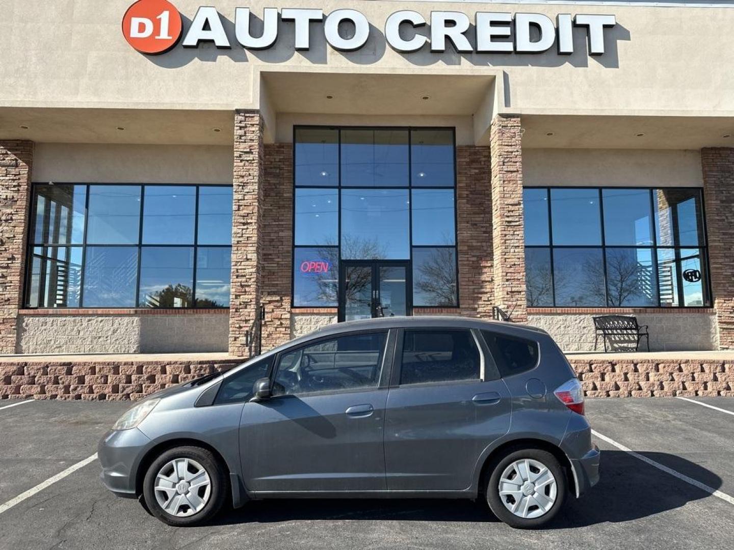 2013 Polished Metal Metallic /Actual Honda Fit Base (JHMGE8H37DC) with an 1.5L 16V 4-Cylinder SOHC i-VTEC engine, Automatic transmission, located at 8595 Washington St., Thornton, CO, 80229, (303) 287-5511, 39.852348, -104.978447 - 2013 Honda Fit<br><br>D1 Auto NEVER charges dealer fees! All cars have clean titles and have been inspected for mechanical issues. We have financing for everyone. Good credit, bad credit, first time buyers.<br>CARFAX One-Owner. Odometer is 17018 miles below market average!<br>Please call or text 303 - Photo#0