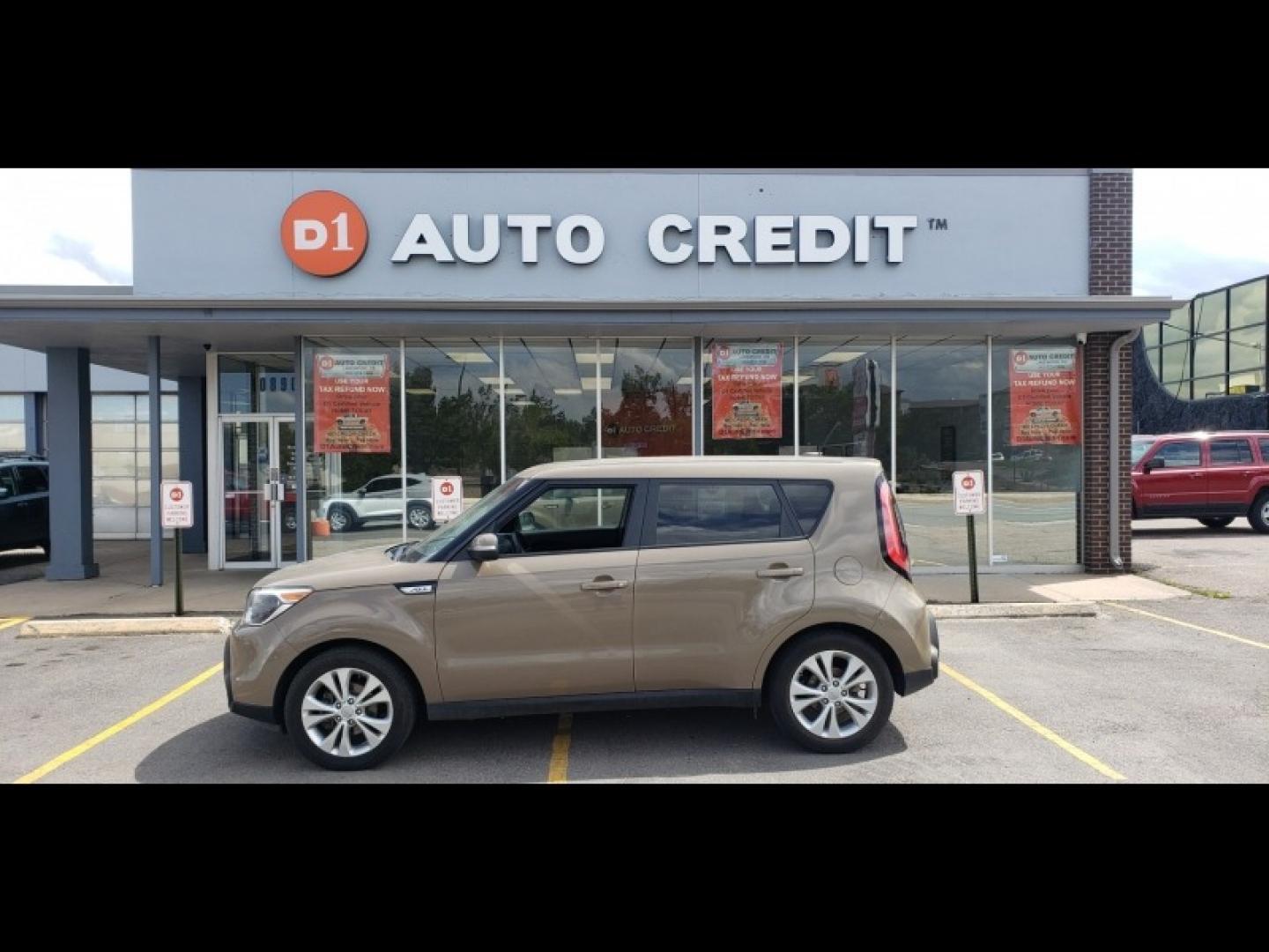 2014 Latte Brown /Black Kia Soul Plus (KNDJP3A51E7) with an I4 engine, Automatic transmission, located at 8595 Washington St., Thornton, CO, 80229, (303) 287-5511, 39.852348, -104.978447 - 2014 Kia Soul<br><br>D1 Auto NEVER charges dealer fees! All cars have clean titles and have been inspected for mechanical issues. We have financing for everyone. Good credit, bad credit, first time buyers.<br>Odometer is 1427 miles below market average!<br>Please call Lakewood Location 303-274-7692 - Photo#0