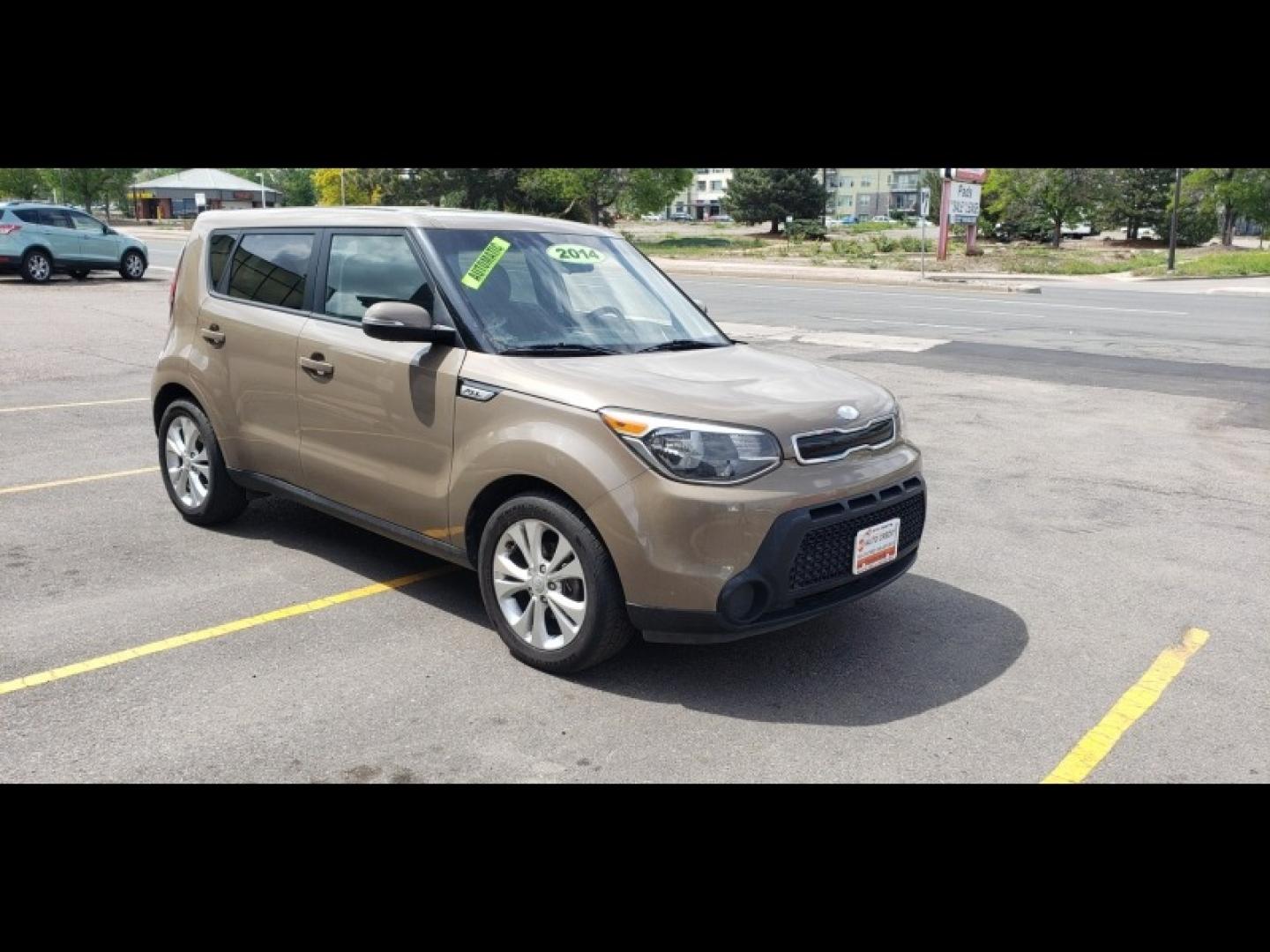 2014 Latte Brown /Black Kia Soul Plus (KNDJP3A51E7) with an I4 engine, Automatic transmission, located at 8595 Washington St., Thornton, CO, 80229, (303) 287-5511, 39.852348, -104.978447 - 2014 Kia Soul<br><br>D1 Auto NEVER charges dealer fees! All cars have clean titles and have been inspected for mechanical issues. We have financing for everyone. Good credit, bad credit, first time buyers.<br>Odometer is 1427 miles below market average!<br>Please call Lakewood Location 303-274-7692 - Photo#3