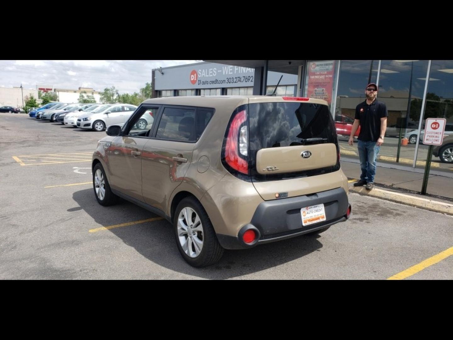 2014 Latte Brown /Black Kia Soul Plus (KNDJP3A51E7) with an I4 engine, Automatic transmission, located at 8595 Washington St., Thornton, CO, 80229, (303) 287-5511, 39.852348, -104.978447 - 2014 Kia Soul<br><br>D1 Auto NEVER charges dealer fees! All cars have clean titles and have been inspected for mechanical issues. We have financing for everyone. Good credit, bad credit, first time buyers.<br>Odometer is 1427 miles below market average!<br>Please call Lakewood Location 303-274-7692 - Photo#7
