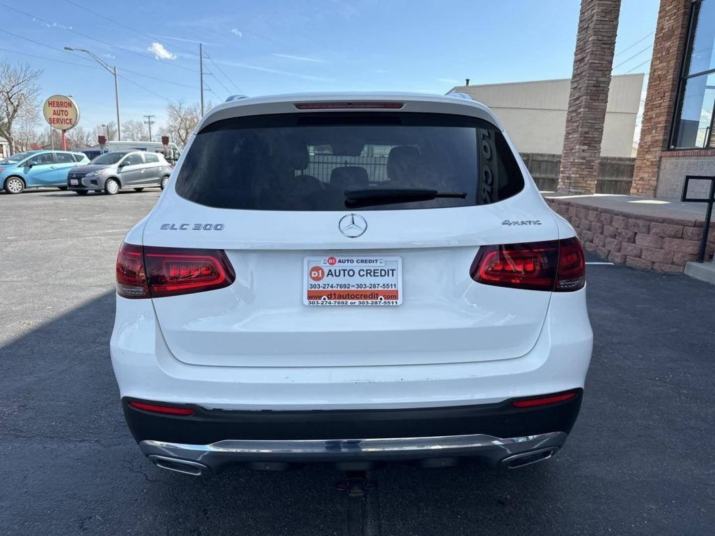 2020 White /Actual Mercedes-Benz GLC GLC 300 (WDC0G8EB3LF) with an I4 engine, Automatic transmission, located at 8595 Washington St., Thornton, CO, 80229, (303) 287-5511, 39.852348, -104.978447 - 2020 Mercedes-Benz GLC<br>Blind Spot Monitoring, Backup Camera, Leather, Collision Warning, 4MATIC, 4-Way Lumbar Support, Electrically Adjustable Passenger Seat, Heated Front Bucket Seats, Panorama Sunroof, Power Driver Seat and Steering Column w/Memory.<br>D1 Auto NEVER charges dealer fees! All c - Photo#6