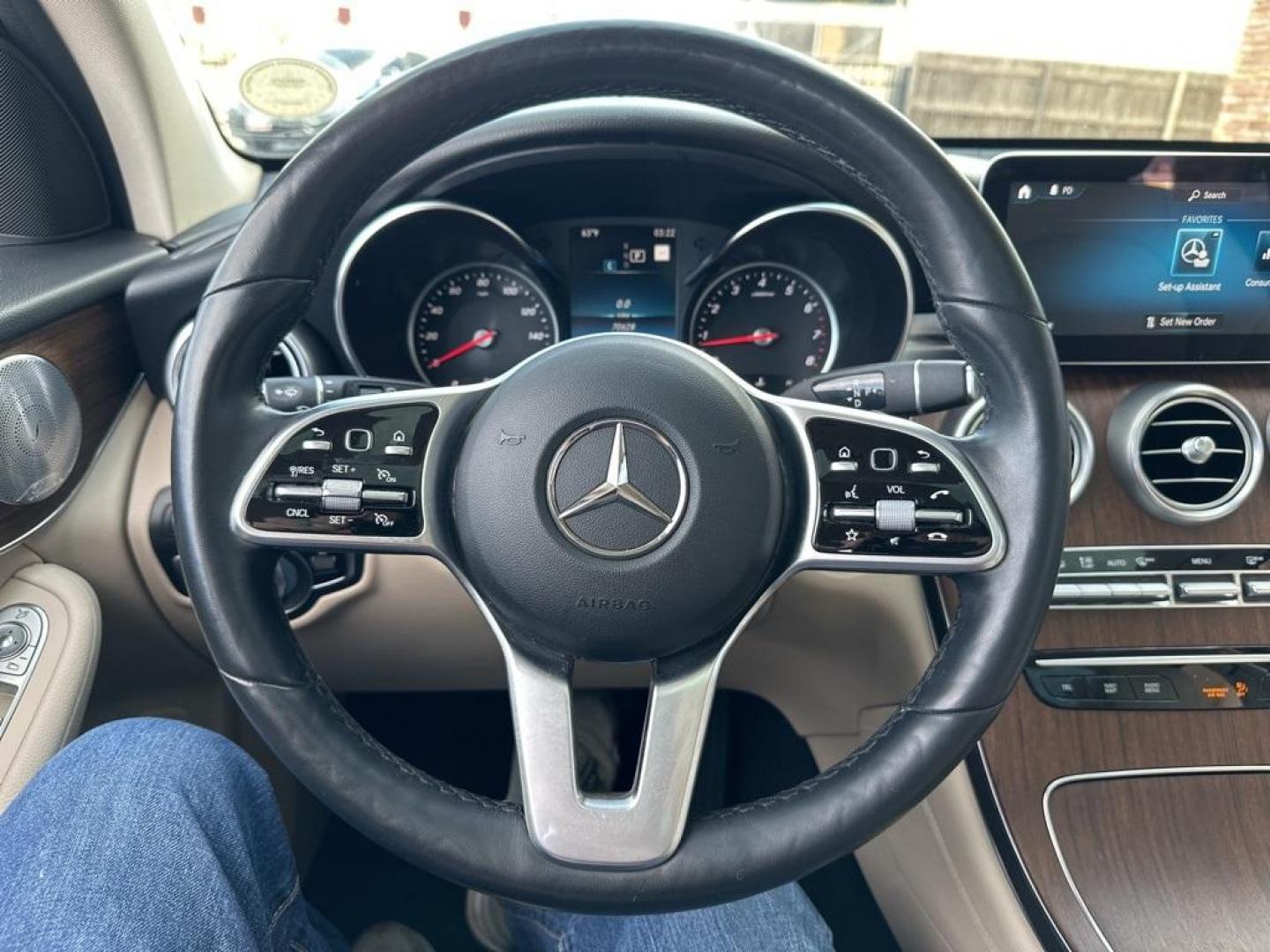 2020 White /Actual Mercedes-Benz GLC GLC 300 (WDC0G8EB3LF) with an I4 engine, Automatic transmission, located at 8595 Washington St., Thornton, CO, 80229, (303) 287-5511, 39.852348, -104.978447 - 2020 Mercedes-Benz GLC<br>Blind Spot Monitoring, Backup Camera, Leather, Collision Warning, 4MATIC, 4-Way Lumbar Support, Electrically Adjustable Passenger Seat, Heated Front Bucket Seats, Panorama Sunroof, Power Driver Seat and Steering Column w/Memory.<br>D1 Auto NEVER charges dealer fees! All c - Photo#13