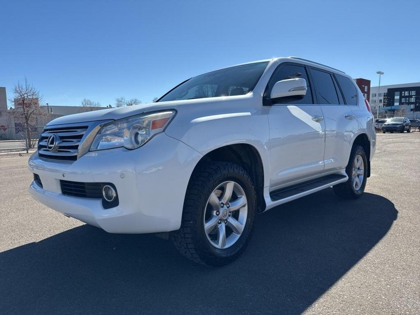 2010 White Lexus GX 460 (JTJBM7FX7A5) with an 4.6L V8 DOHC Dual VVT-i 32V engine, Automatic transmission, located at 8595 Washington St., Thornton, CO, 80229, (303) 287-5511, 39.852348, -104.978447 - 2010 Lexus GX 4WD<br><br>D1 Auto NEVER charges dealer fees! All cars have clean titles and have been inspected for mechanical issues. We have financing for everyone. Good credit, bad credit, first time buyers.<br><br>Please call Lakewood Location 303-274-7692 or Thornton 303-287-5511 to schedule a t - Photo#0