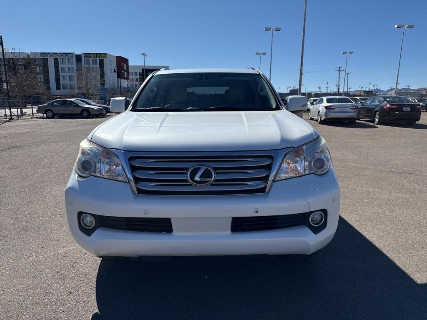 2010 White Lexus GX 460 (JTJBM7FX7A5) with an 4.6L V8 DOHC Dual VVT-i 32V engine, Automatic transmission, located at 8595 Washington St., Thornton, CO, 80229, (303) 287-5511, 39.852348, -104.978447 - 2010 Lexus GX 4WD<br><br>D1 Auto NEVER charges dealer fees! All cars have clean titles and have been inspected for mechanical issues. We have financing for everyone. Good credit, bad credit, first time buyers.<br><br>Please call Lakewood Location 303-274-7692 or Thornton 303-287-5511 to schedule a t - Photo#1