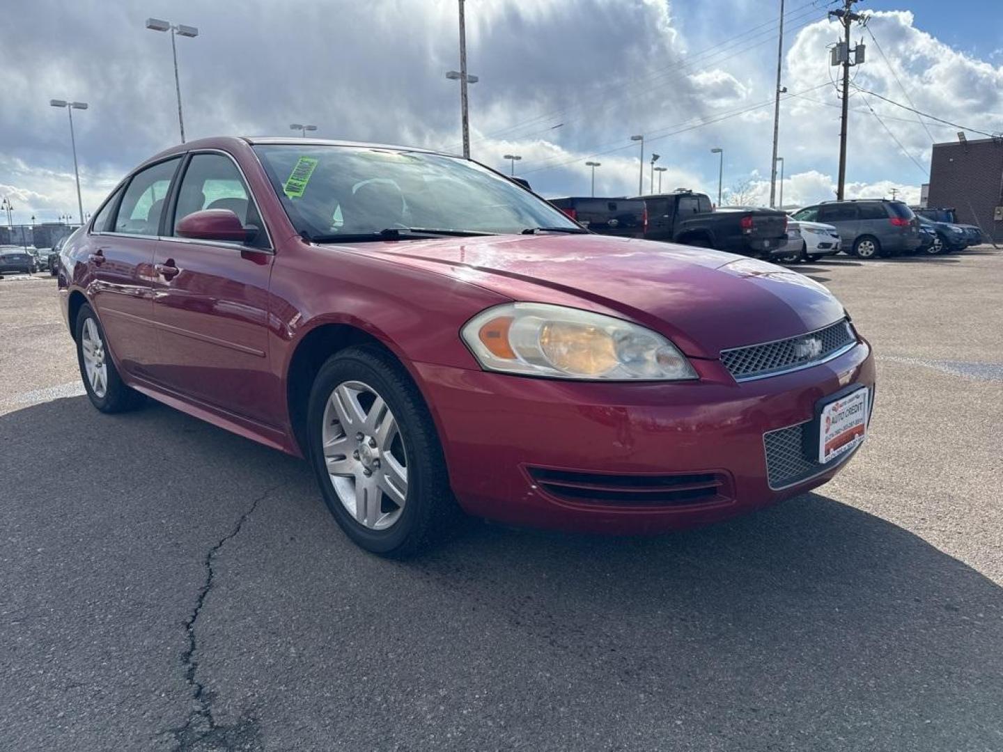 2013 Crystal Red Tintcoat /Ebony Chevrolet Impala LT (2G1WG5E35D1) with an 3.6L V6 DGI DOHC VVT engine, Automatic transmission, located at 10890 W. Colfax Ave., Lakewood, CO, 80215, (303) 274-7692, 39.739914, -105.120132 - 2013 Chevrolet Impala FWD<br><br>D1 Auto NEVER charges dealer fees! All cars have clean titles and have been inspected for mechanical issues. We have financing for everyone. Good credit, bad credit, first time buyers.<br>Clean CARFAX.<br>Please call Lakewood Location 303-274-7692 or Thornton 303-287 - Photo#0