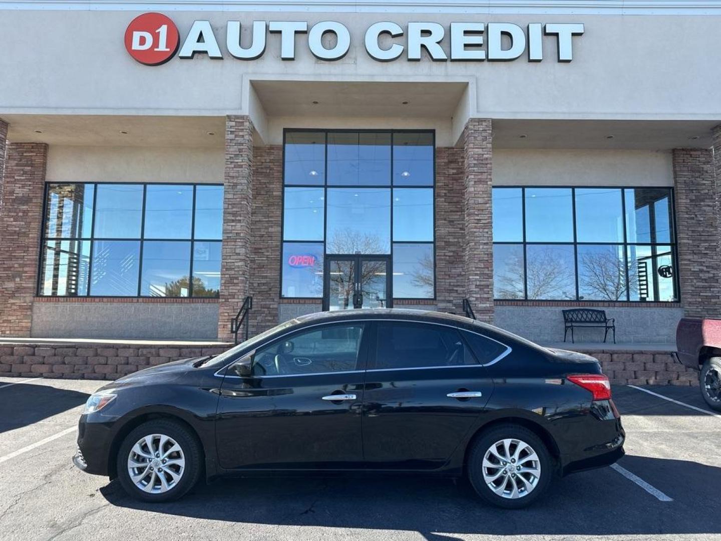 2017 Super Black /Charcoal Nissan Sentra SV (3N1AB7AP2HY) with an 1.8L 4-Cylinder DOHC 16V engine, CVT transmission, located at 8595 Washington St., Thornton, CO, 80229, (303) 287-5511, 39.852348, -104.978447 - 2017 Nissan Sentra<br><br>D1 Auto NEVER charges dealer fees! All cars have clean titles and have been inspected for mechanical issues. We have financing for everyone. Good credit, bad credit, first time buyers.<br><br>Please call Lakewood Location 303-274-7692 or Thornton 303-287-5511 to schedule a - Photo#0