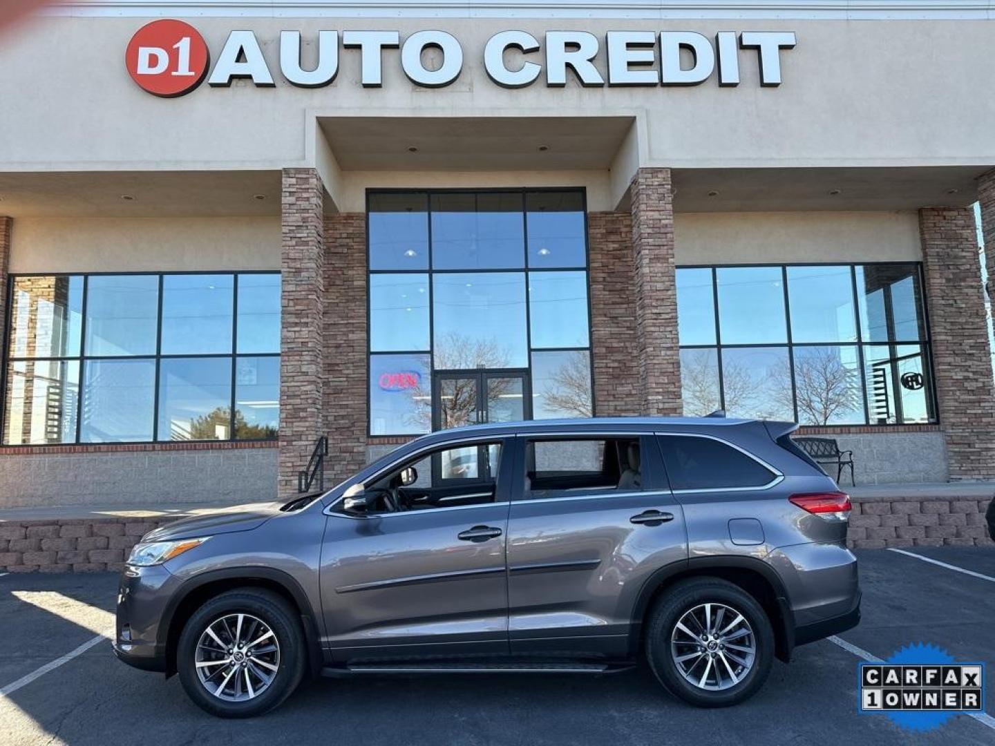 2018 Predawn Gray Mica /Actual Toyota Highlander XLE (5TDJZRFH4JS) with an 3.5L V6 engine, Automatic transmission, located at 8595 Washington St., Thornton, CO, 80229, (303) 287-5511, 39.852348, -104.978447 - 2018 Toyota Highlander XLE in Excellent Condition!<br><br>All Cars Have Clean Titles And Are Serviced Before Sale., CarfaxOne Owner, No Accidents, New Tires, Blind Spot Monitoring, Backup Camera, Leather, Heated Seats, Collision Warning, Non Smoker, No Pet Odor Or Hair, 3.5L V6, AWD, ABS brakes, Act - Photo#0