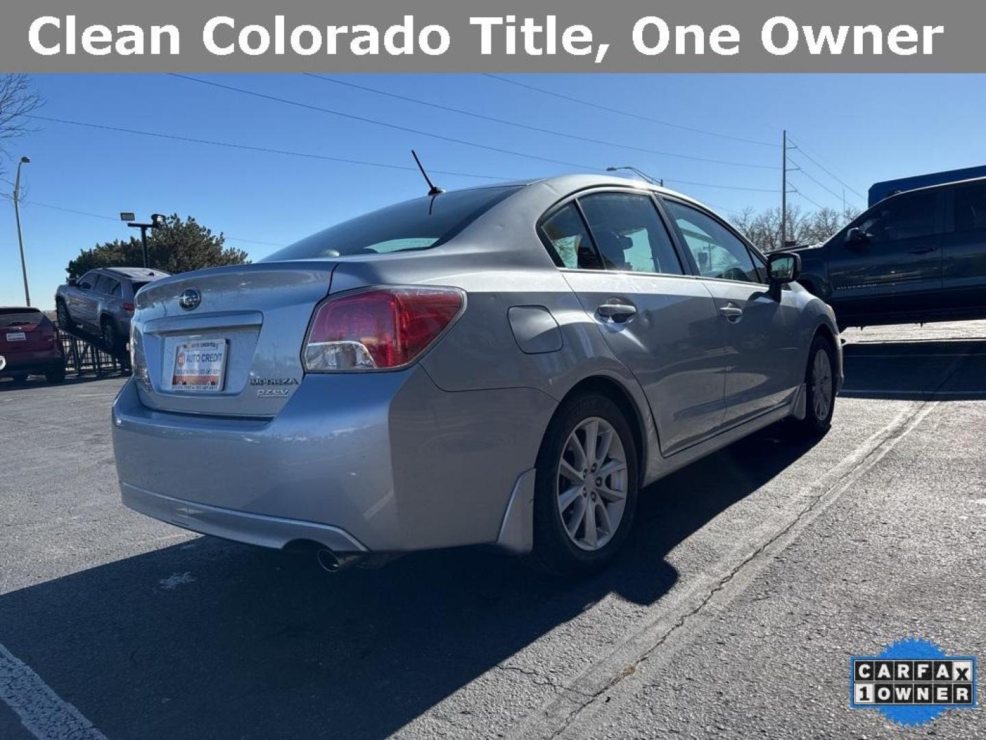 2013 Ice Silver Metallic /Black Subaru Impreza 2.0i Premium (JF1GJAC60DH) with an 2.0L 4-Cylinder SMPI DOHC 16V engine, CVT transmission, located at 8595 Washington St., Thornton, CO, 80229, (303) 287-5511, 39.852348, -104.978447 - 2013 Subaru Impreza CARFAX One-Owner. AWD<br><br>D1 Auto NEVER charges dealer fees! All cars have clean titles and have been inspected for mechanical issues. We have financing for everyone. Good credit, bad credit, first time buyers.<br>Clean CARFAX.<br>Please call Lakewood Location 303-274-7692 or - Photo#5