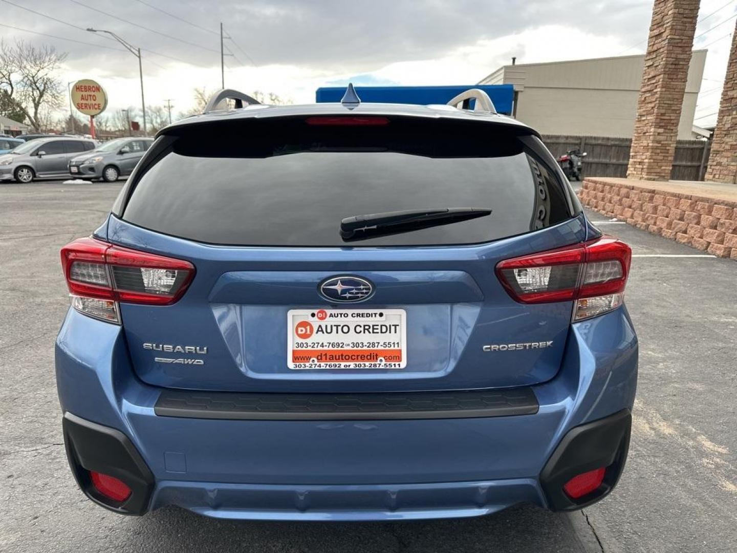 2020 Quartz Blue Pearl /Gray W/Orange Stitching Subaru Crosstrek Premium (JF2GTAPC1L8) with an 2.0L DOHC engine, CVT transmission, located at 8595 Washington St., Thornton, CO, 80229, (303) 287-5511, 39.852348, -104.978447 - Clean Title and in excellent condition! Non smoker and non pet car. <br><br>Backup Camera, Subaru Eyesight with Collision Avoidance and adaptive cruise control.<br><br>Awards:<br> * ALG Residual Value Awards, Residual Value Awards - Photo#6