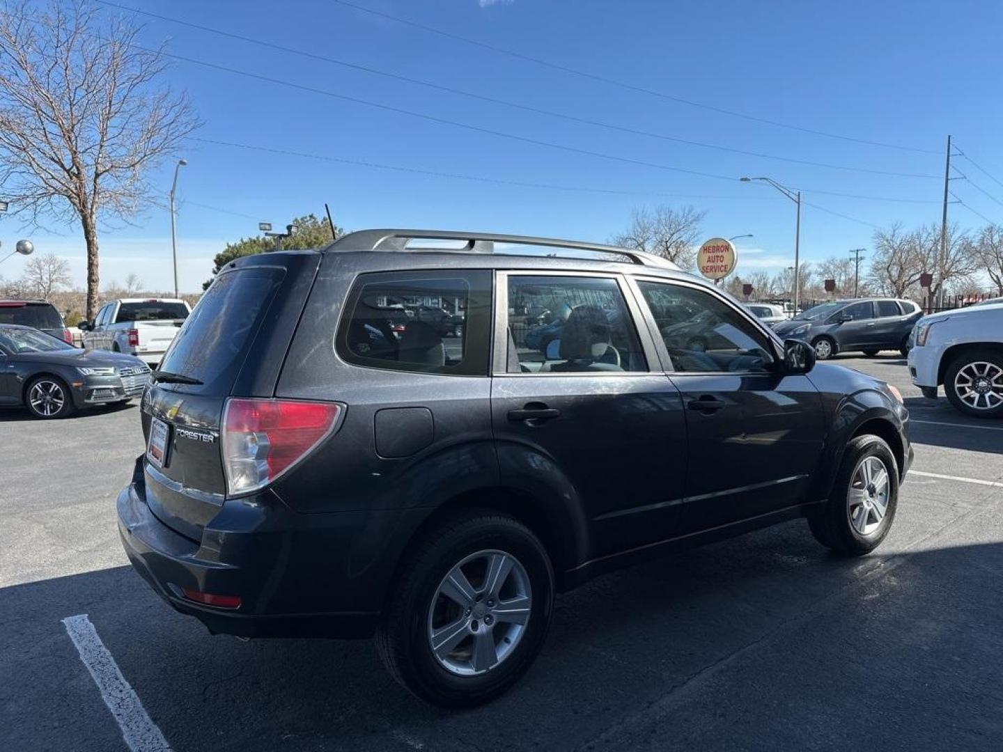 2012 Dark Gray Metallic /Platinum Subaru Forester 2.5X (JF2SHBBC1CH) with an H4 engine, Automatic transmission, located at 8595 Washington St., Thornton, CO, 80229, (303) 287-5511, 39.852348, -104.978447 - 2012 Subaru Forester<br><br>D1 Auto NEVER charges dealer fees! All cars have clean titles and have been inspected for mechanical issues. We have financing for everyone. Good credit, bad credit, first time buyers.<br>Odometer is 8700 miles below market average!<br>Please call Lakewood Location 303-27 - Photo#4