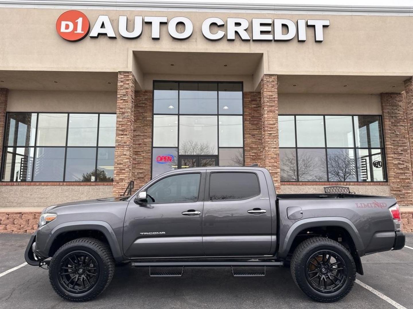 2016 Magnetic Gray Metallic /Hickory Toyota Tacoma Limited (5TFGZ5AN6GX) with an V6 engine, Automatic transmission, located at 8595 Washington St., Thornton, CO, 80229, (303) 287-5511, 39.852348, -104.978447 - 2016 Toyota Tacoma Limited in Excellent Condition! <br><br>All Cars Have Clean Titles And Are Serviced Before Sale.<br>New Tires, Blind Spot Monitoring, Backup Camera, Leather, Heated Seats, Bluetooth/ With Bluetooth Audio, Power Seats, Non Smoker, No Pet Odor Or Hair, Tacoma Limited V6, 4WD, Power - Photo#0