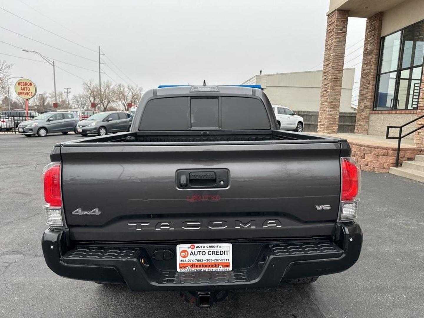 2016 Magnetic Gray Metallic /Hickory Toyota Tacoma Limited (5TFGZ5AN6GX) with an V6 engine, Automatic transmission, located at 8595 Washington St., Thornton, CO, 80229, (303) 287-5511, 39.852348, -104.978447 - 2016 Toyota Tacoma Limited in Excellent Condition! <br><br>All Cars Have Clean Titles And Are Serviced Before Sale.<br>New Tires, Blind Spot Monitoring, Backup Camera, Leather, Heated Seats, Bluetooth/ With Bluetooth Audio, Power Seats, Non Smoker, No Pet Odor Or Hair, Tacoma Limited V6, 4WD, Power - Photo#7