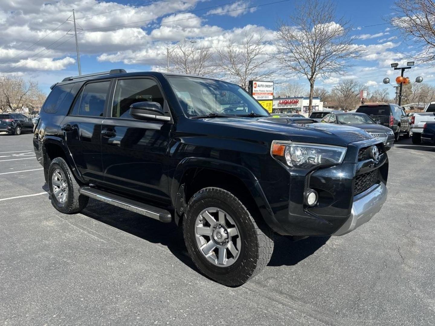 2016 Midnight Black Metallic /Actual Toyota 4Runner Trail (JTEBU5JR0G5) with an 4.0L V6 SMPI DOHC engine, Automatic transmission, located at 8595 Washington St., Thornton, CO, 80229, (303) 287-5511, 39.852348, -104.978447 - 2016 Toyota 4Runner In Excellent Condition Including New Tires.<br>All Cars Have Clean Titles And Are Serviced Before Sale., All Books and Keys, New Tires, Backup Camera, Bluetooth/ With Bluetooth Audio, Power Seats, Non Smoker, No Pet Odor Or Hair, 4Runner Trail, 4WD, Wheels: 17'' x 7.5'' 7-Spoke U - Photo#3