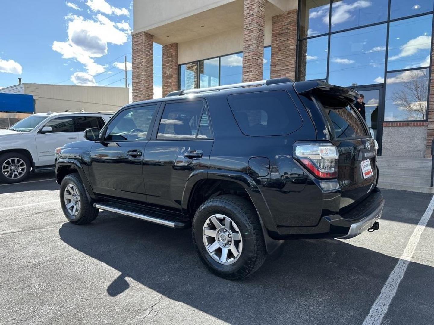 2016 Midnight Black Metallic /Actual Toyota 4Runner Trail (JTEBU5JR0G5) with an 4.0L V6 SMPI DOHC engine, Automatic transmission, located at 8595 Washington St., Thornton, CO, 80229, (303) 287-5511, 39.852348, -104.978447 - 2016 Toyota 4Runner In Excellent Condition Including New Tires.<br>All Cars Have Clean Titles And Are Serviced Before Sale., All Books and Keys, New Tires, Backup Camera, Bluetooth/ With Bluetooth Audio, Power Seats, Non Smoker, No Pet Odor Or Hair, 4Runner Trail, 4WD, Wheels: 17'' x 7.5'' 7-Spoke U - Photo#7