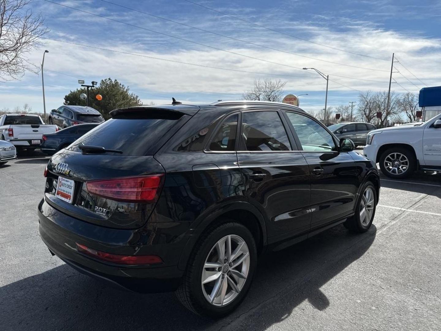 2017 Black /Black Audi Q3 2.0T Premium (WA1ECCFS6HR) with an 2.0L 4-Cylinder TFSI engine, Automatic transmission, located at 8595 Washington St., Thornton, CO, 80229, (303) 287-5511, 39.852348, -104.978447 - 2017 Audi Q3, Backup Camera, Heated Seats, Power Seats, Apple/Android Car Play, Bluetooth/ With Bluetooth Audio, 2.0L 4-Cylinder TFSI, All Wheel Drive! <br><br>D1 Auto NEVER charges dealer fees! All cars have clean titles and have been inspected for mechanical issues. We have financing for everyone. - Photo#22