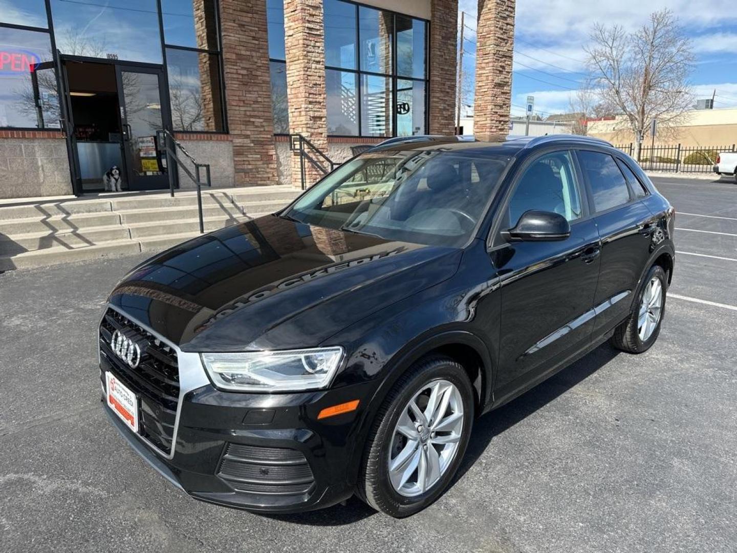 2017 Black /Black Audi Q3 2.0T Premium (WA1ECCFS6HR) with an 2.0L 4-Cylinder TFSI engine, Automatic transmission, located at 8595 Washington St., Thornton, CO, 80229, (303) 287-5511, 39.852348, -104.978447 - 2017 Audi Q3, Backup Camera, Heated Seats, Power Seats, Apple/Android Car Play, Bluetooth/ With Bluetooth Audio, 2.0L 4-Cylinder TFSI, All Wheel Drive! <br><br>D1 Auto NEVER charges dealer fees! All cars have clean titles and have been inspected for mechanical issues. We have financing for everyone. - Photo#6