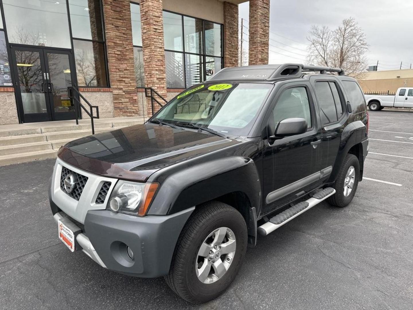2012 Super Black Metallic /Gray Nissan Xterra S (5N1AN0NW7CC) with an 4.0L V6 DOHC 24V engine, Automatic transmission, located at 8595 Washington St., Thornton, CO, 80229, (303) 287-5511, 39.852348, -104.978447 - 2012 Nissan Xterra<br><br>D1 Auto NEVER charges dealer fees! All cars have clean titles and have been inspected for mechanical issues. We have financing for everyone. Good credit, bad credit, first time buyers.<br>CARFAX One-Owner.<br>Please call Lakewood Location 303-274-7692 or Thornton 303-287-55 - Photo#1