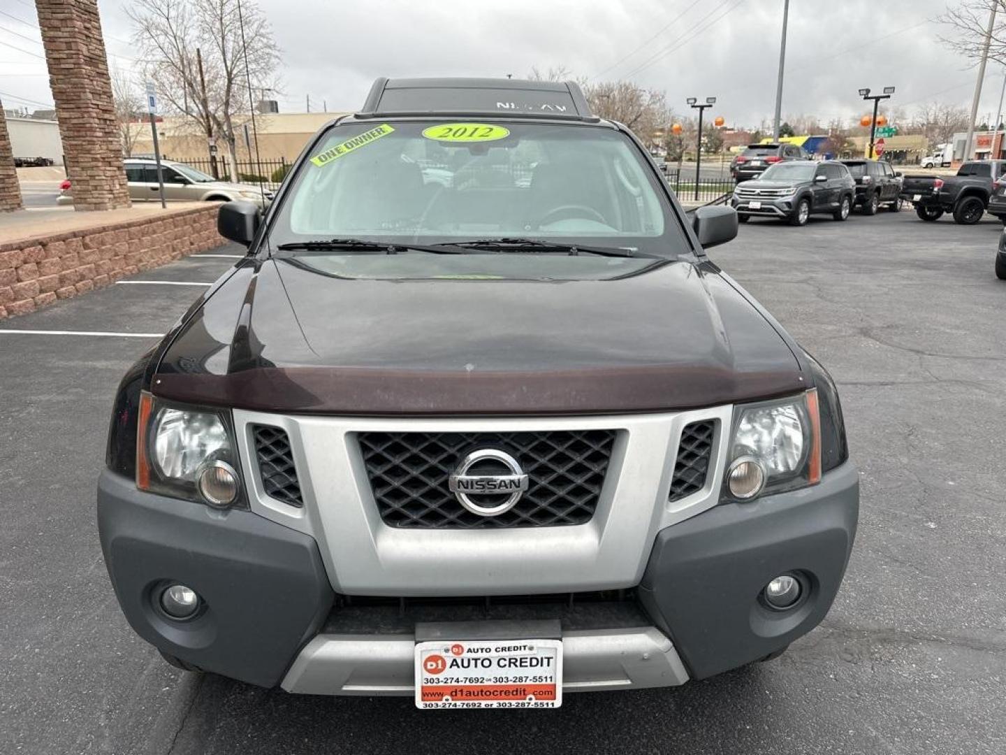 2012 Super Black Metallic /Gray Nissan Xterra S (5N1AN0NW7CC) with an 4.0L V6 DOHC 24V engine, Automatic transmission, located at 8595 Washington St., Thornton, CO, 80229, (303) 287-5511, 39.852348, -104.978447 - 2012 Nissan Xterra<br><br>D1 Auto NEVER charges dealer fees! All cars have clean titles and have been inspected for mechanical issues. We have financing for everyone. Good credit, bad credit, first time buyers.<br>CARFAX One-Owner.<br>Please call Lakewood Location 303-274-7692 or Thornton 303-287-55 - Photo#2