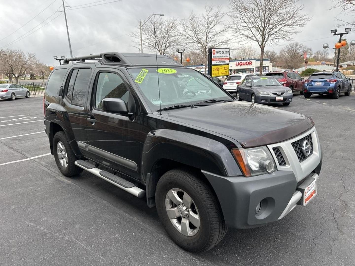 2012 Super Black Metallic /Gray Nissan Xterra S (5N1AN0NW7CC) with an 4.0L V6 DOHC 24V engine, Automatic transmission, located at 8595 Washington St., Thornton, CO, 80229, (303) 287-5511, 39.852348, -104.978447 - 2012 Nissan Xterra<br><br>D1 Auto NEVER charges dealer fees! All cars have clean titles and have been inspected for mechanical issues. We have financing for everyone. Good credit, bad credit, first time buyers.<br>CARFAX One-Owner.<br>Please call Lakewood Location 303-274-7692 or Thornton 303-287-55 - Photo#3