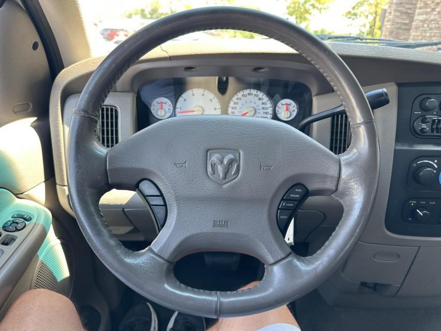 2003 Bright Silver Metallic Clearcoat /Taupe Dodge Ram 1500 ST (1D7HU18N23S) with an Next Generation Magnum 4.7L V8 engine, Automatic transmission, located at 8595 Washington St., Thornton, CO, 80229, (303) 287-5511, 39.852348, -104.978447 - 2003 Dodge Ram 1500<br><br>D1 Auto NEVER charges dealer fees! All cars have clean titles and have been inspected for mechanical issues. We have financing for everyone. Good credit, bad credit, first time buyers.<br>CARFAX One-Owner.<br>Please call Lakewood Location 303-274-7692 or Thornton 303-287-5 - Photo#15