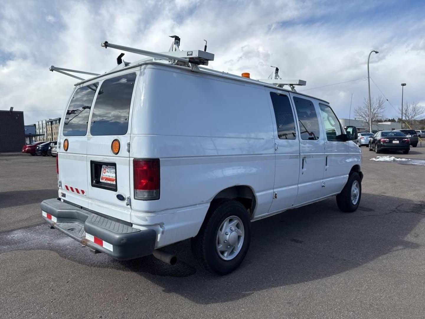 2007 Oxford White Clearcoat /Medium Pebble Ford E-250 (1FTNE24L67D) with an 5.4L V8 EFI engine, Automatic transmission, located at 8595 Washington St., Thornton, CO, 80229, (303) 287-5511, 39.852348, -104.978447 - 2007 Ford E-250 CARFAX One-Owner. RWD<br><br>D1 Auto NEVER charges dealer fees! All cars have clean titles and have been inspected for mechanical issues. We have financing for everyone. Good credit, bad credit, first time buyers.<br><br>Please call Lakewood Location 303-274-7692 or Thornton 303-287- - Photo#2