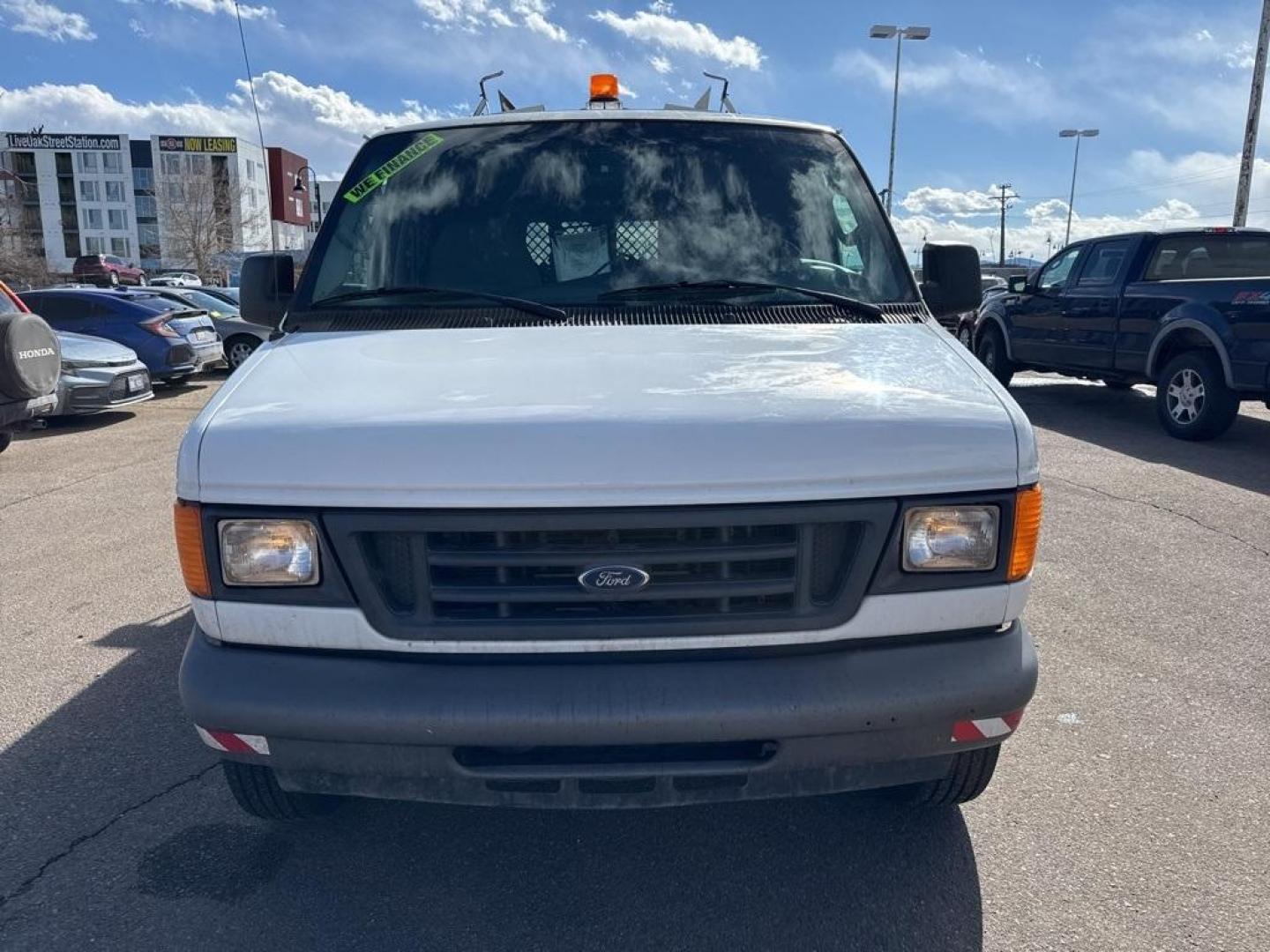 2007 Oxford White Clearcoat /Medium Pebble Ford E-250 (1FTNE24L67D) with an 5.4L V8 EFI engine, Automatic transmission, located at 8595 Washington St., Thornton, CO, 80229, (303) 287-5511, 39.852348, -104.978447 - 2007 Ford E-250 CARFAX One-Owner. RWD<br><br>D1 Auto NEVER charges dealer fees! All cars have clean titles and have been inspected for mechanical issues. We have financing for everyone. Good credit, bad credit, first time buyers.<br><br>Please call Lakewood Location 303-274-7692 or Thornton 303-287- - Photo#7