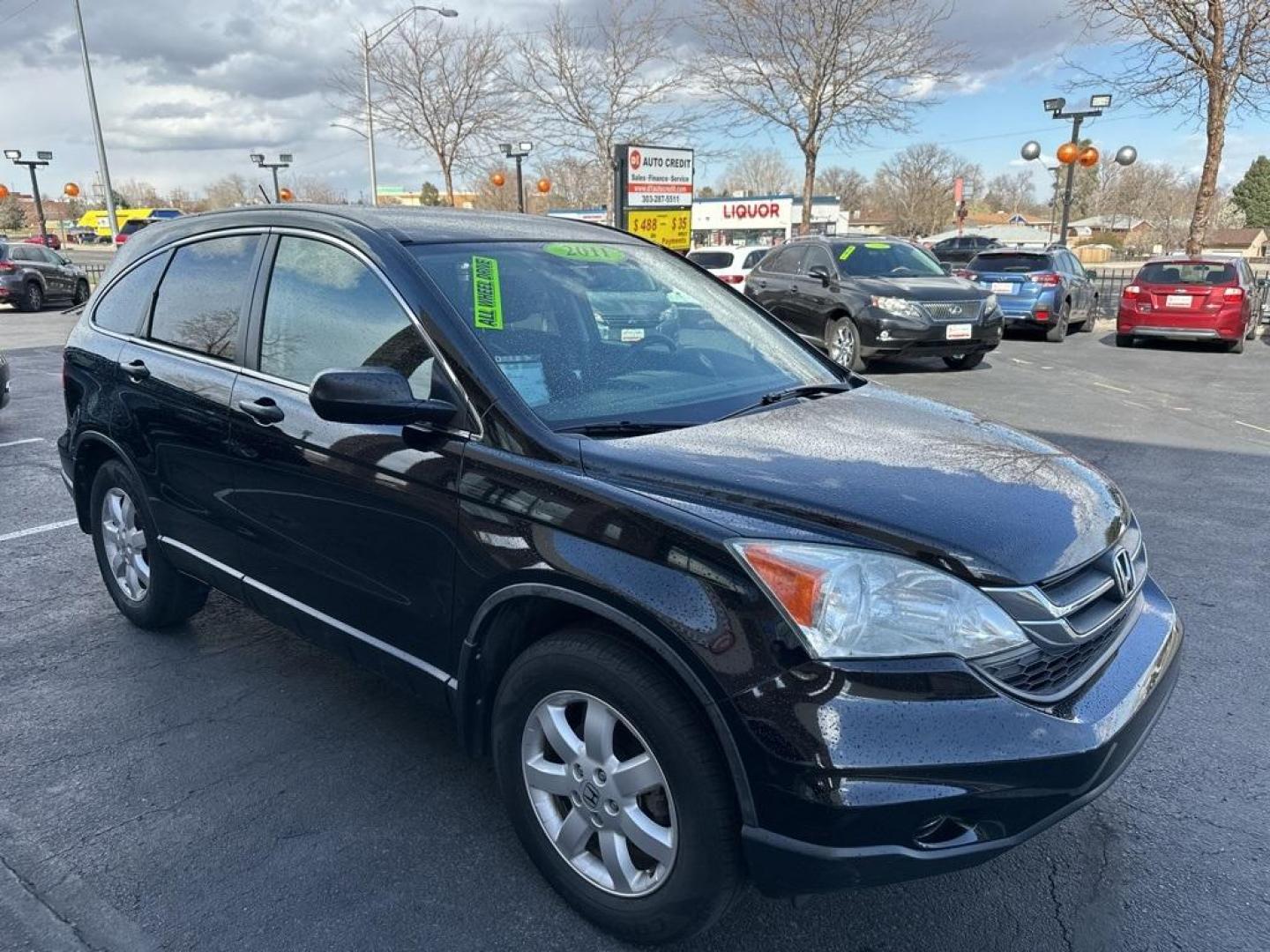 2011 Crystal Black Pearl /Actual Honda CR-V SE (5J6RE4H42BL) with an 2.4L I4 DOHC 16V i-VTEC engine, Automatic transmission, located at 8595 Washington St., Thornton, CO, 80229, (303) 287-5511, 39.852348, -104.978447 - 2011 Honda CR-V IN MINT CONDITION! <br><br>All Wheel Drive, All Cars Have Clean Titles And Are Serviced Before Sale., Non Smoker, No Pet Odor Or Hair, AWD.<br><br>D1 Auto NEVER charges dealer fees! All cars have clean titles and have been inspected for mechanical issues. We have financing for everyo - Photo#3