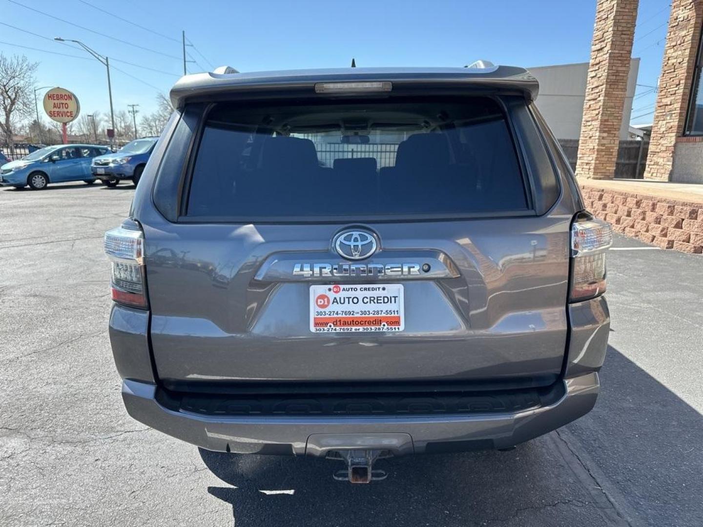 2014 Magnetic Gray Metallic /Black Toyota 4Runner SR5 (JTEBU5JR4E5) with an 4.0L V6 SMPI DOHC engine, Automatic transmission, located at 8595 Washington St., Thornton, CO, 80229, (303) 287-5511, 39.852348, -104.978447 - 2014 Toyota 4Runner With 3rd Row Seat! Fully serviced with clean title.<br><br>New Tires, Backup Camera, Non Smoker, 4Runner SR5, 4WD.<br><br>D1 Auto NEVER charges dealer fees! All cars have clean titles and have been inspected for mechanical issues. We have financing for everyone. Good credit, bad - Photo#6