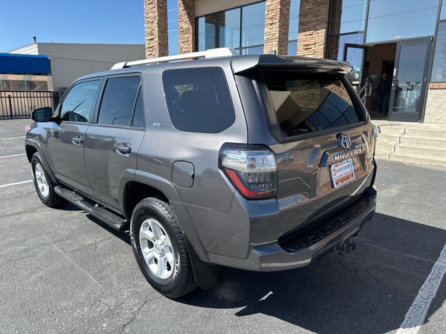 2014 Magnetic Gray Metallic /Black Toyota 4Runner SR5 (JTEBU5JR4E5) with an 4.0L V6 SMPI DOHC engine, Automatic transmission, located at 8595 Washington St., Thornton, CO, 80229, (303) 287-5511, 39.852348, -104.978447 - 2014 Toyota 4Runner With 3rd Row Seat! Fully serviced with clean title.<br><br>New Tires, Backup Camera, Non Smoker, 4Runner SR5, 4WD.<br><br>D1 Auto NEVER charges dealer fees! All cars have clean titles and have been inspected for mechanical issues. We have financing for everyone. Good credit, bad - Photo#8