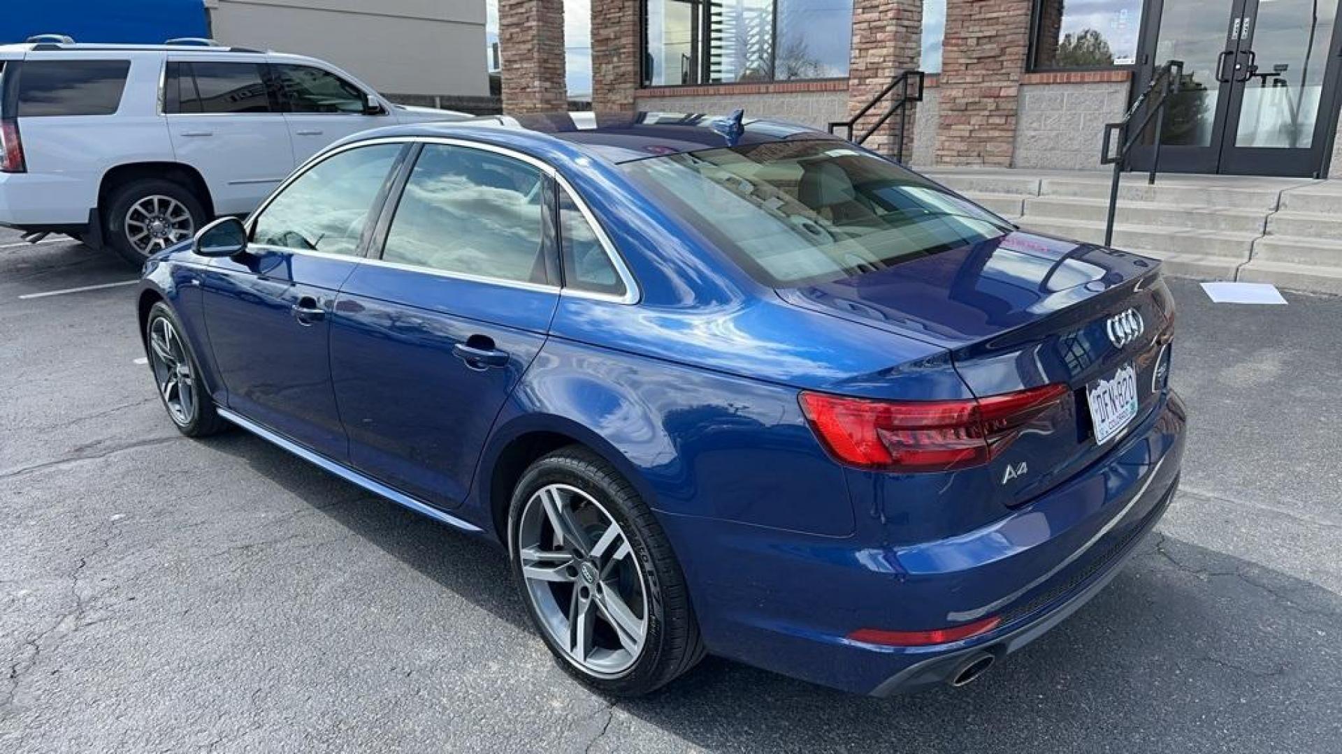 2017 Scuba Blue Metallic /Atlas Beige/Gray Audi A4 2.0T Premium Plus (WAUENAF4XHN) with an 2.0L I4 TFSI DOHC engine, Automatic transmission, located at 8595 Washington St., Thornton, CO, 80229, (303) 287-5511, 39.852348, -104.978447 - 2017 Audi A4 Mint Condition withh all keys and books.<br><br>All Cars Have Clean Titles And Are Serviced Before Sale., Clean Carfax, No Accident, Apple/Android Car Play, Backup Camera, Leather, Heated Seats, Non Smoker, No Pet Odor Or Hair, quattro, Scuba Blue Metallic, 8-Way Power Front Seats w/Dri - Photo#7