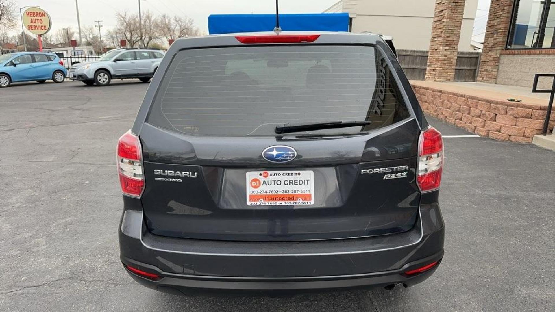 2014 Dark Gray Metallic /Gray Subaru Forester 2.5i (JF2SJAAC2EH) with an 2.5L 4-Cylinder DOHC 16V VVT engine, CVT transmission, located at 8595 Washington St., Thornton, CO, 80229, (303) 287-5511, 39.852348, -104.978447 - 2014 Subaru Forester<br>Clean Carfax, No Accident, All Books and Keys, Backup Camera, Non Smoker, No Pet Odor Or Hair, AWD.<br><br>D1 Auto NEVER charges dealer fees! All cars have clean titles and have been inspected for mechanical issues. We have financing for everyone. Good credit, bad credit, fir - Photo#6