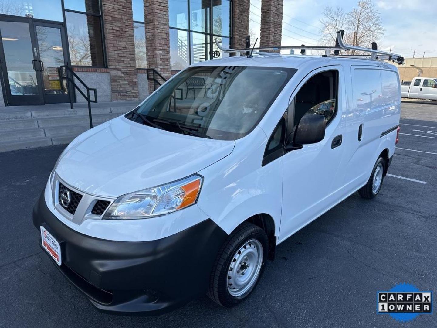 2017 Fresh Powder /Grey Nissan NV200 S (3N6CM0KN5HK) with an 2.0L 4-Cylinder DOHC 16V engine, CVT transmission, located at 8595 Washington St., Thornton, CO, 80229, (303) 287-5511, 39.852348, -104.978447 - 2017 Nissan NV200 in excellent condition inside and out with no damage and fully serviced including new tires. One Owner!<br><br>All Cars Have Clean Titles And Are Serviced Before Sale., CarfaxOne Owner, No Accidents, Non Smoker, NV200 S, FWD.<br><br>D1 Auto NEVER charges dealer fees! All cars have - Photo#1