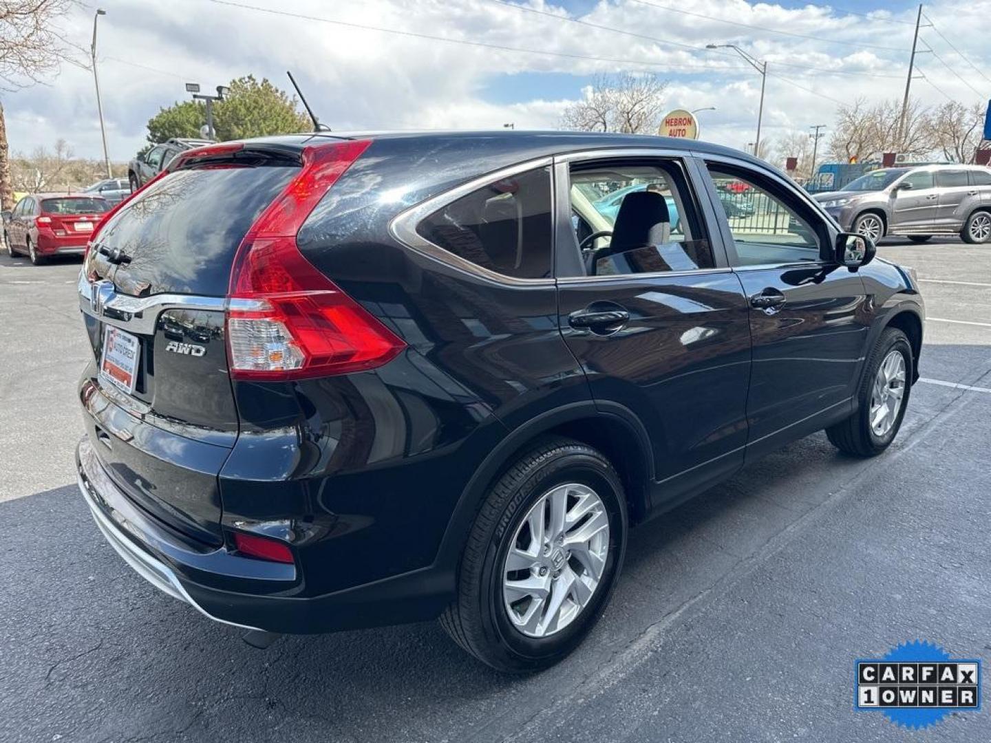 2016 Crystal Black Pearl /Gray Honda CR-V EX (5J6RM4H53GL) with an 2.4L I4 DOHC 16V i-VTEC engine, CVT transmission, located at 8595 Washington St., Thornton, CO, 80229, (303) 287-5511, 39.852348, -104.978447 - 2016 Honda CR-V EX One Owner, very low miles and in excellent condition. Fully serviced and all cars have clean title. Loaded with, heated seats, sun roof, backup camera, Bluetooth and more. All Wheel Drive and ready for Colorado! <br><br>D1 Auto NEVER charges dealer fees! All cars have clean titles - Photo#5