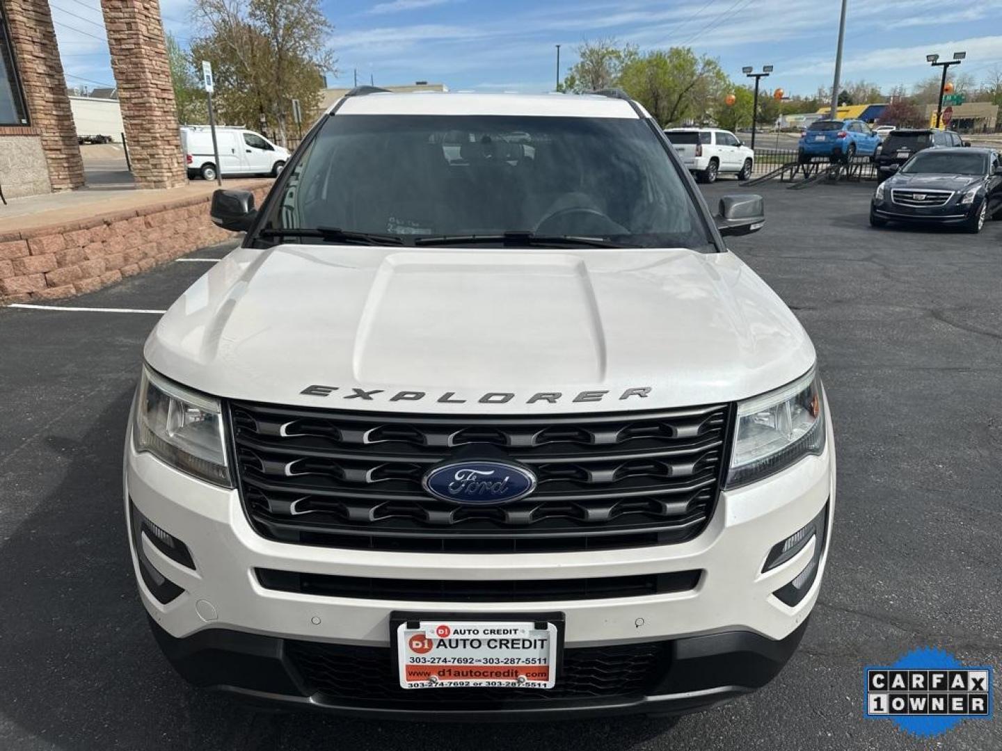 2017 White /Ebony Black Ford Explorer XLT (1FM5K8D87HG) with an V6 engine, Automatic transmission, located at 8595 Washington St., Thornton, CO, 80229, (303) 287-5511, 39.852348, -104.978447 - 2017 Ford Explorer XLT 4 Wheel Drive in Mint Condition, ONE OWNER!!<br><br>All Cars Have Clean Titles And Are Serviced Before Sale., Apple/Android Car Play, New Tires, Backup Camera, Leather, Heated Seats, Bluetooth/ With Bluetooth Audio, Power Seats, Non Smoker, No Pet Odor Or Hair, Explorer XLT, 3 - Photo#2