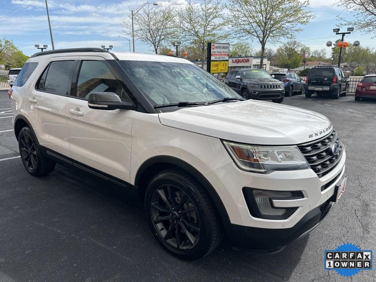 2017 White /Ebony Black Ford Explorer XLT (1FM5K8D87HG) with an V6 engine, Automatic transmission, located at 8595 Washington St., Thornton, CO, 80229, (303) 287-5511, 39.852348, -104.978447 - 2017 Ford Explorer XLT 4 Wheel Drive in Mint Condition, ONE OWNER!!<br><br>All Cars Have Clean Titles And Are Serviced Before Sale., Apple/Android Car Play, New Tires, Backup Camera, Leather, Heated Seats, Bluetooth/ With Bluetooth Audio, Power Seats, Non Smoker, No Pet Odor Or Hair, Explorer XLT, 3 - Photo#3