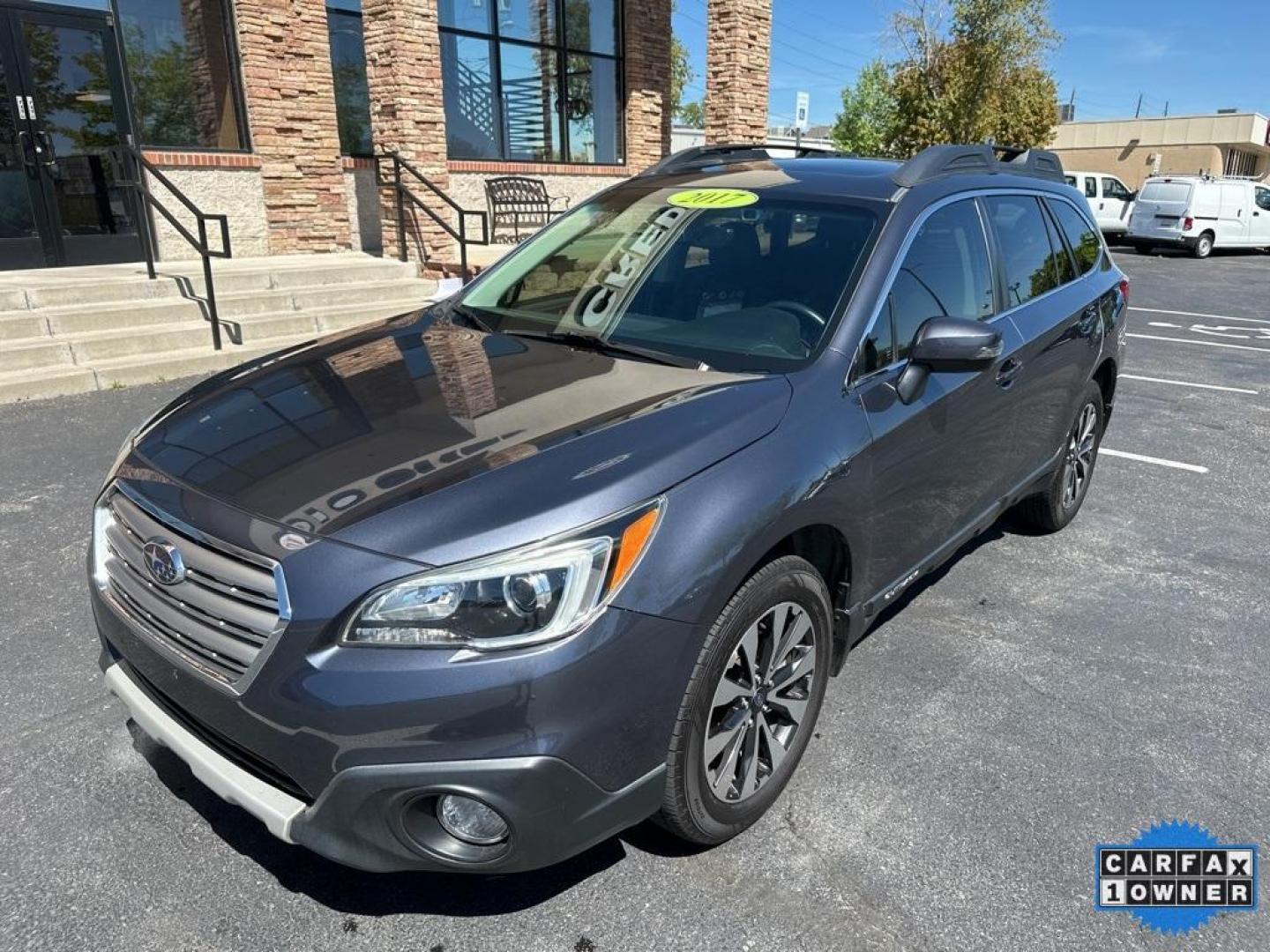 2017 Carbide Gray Metallic /Slate Black Subaru Outback 3.6R (4S4BSENC4H3) with an 3.6L Boxer H6 DOHC 24V engine, CVT transmission, located at 8595 Washington St., Thornton, CO, 80229, (303) 287-5511, 39.852348, -104.978447 - 2017 Subaru Outback One Owner Excellent Condition, Fully Serviced and ready for Colorado!<br><br>All Cars Have Clean Titles And Are Serviced Before Sale.<br><br>CarfaxOne Owner, Blind Spot Monitoring, Backup Camera, Heated Seats, Collision Warning, Bluetooth/ With Bluetooth Audio, Power Seats, Subar - Photo#1