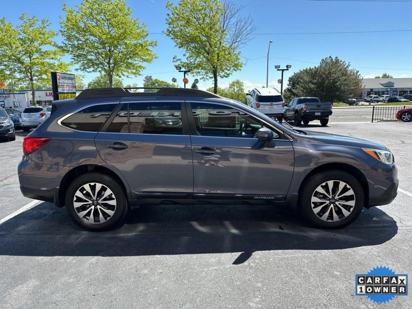 2017 Carbide Gray Metallic /Slate Black Subaru Outback 3.6R (4S4BSENC4H3) with an 3.6L Boxer H6 DOHC 24V engine, CVT transmission, located at 8595 Washington St., Thornton, CO, 80229, (303) 287-5511, 39.852348, -104.978447 - 2017 Subaru Outback One Owner Excellent Condition, Fully Serviced and ready for Colorado!<br><br>All Cars Have Clean Titles And Are Serviced Before Sale.<br><br>CarfaxOne Owner, Blind Spot Monitoring, Backup Camera, Heated Seats, Collision Warning, Bluetooth/ With Bluetooth Audio, Power Seats, Subar - Photo#4