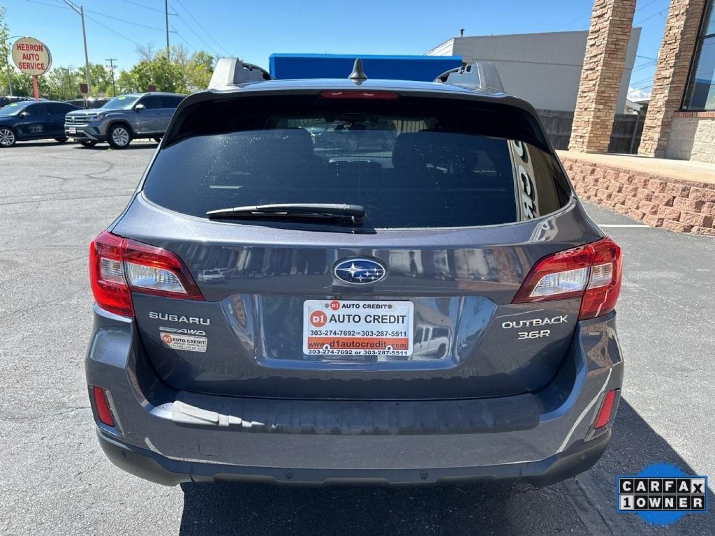 2017 Carbide Gray Metallic /Slate Black Subaru Outback 3.6R (4S4BSENC4H3) with an 3.6L Boxer H6 DOHC 24V engine, CVT transmission, located at 8595 Washington St., Thornton, CO, 80229, (303) 287-5511, 39.852348, -104.978447 - 2017 Subaru Outback One Owner Excellent Condition, Fully Serviced and ready for Colorado!<br><br>All Cars Have Clean Titles And Are Serviced Before Sale.<br><br>CarfaxOne Owner, Blind Spot Monitoring, Backup Camera, Heated Seats, Collision Warning, Bluetooth/ With Bluetooth Audio, Power Seats, Subar - Photo#6
