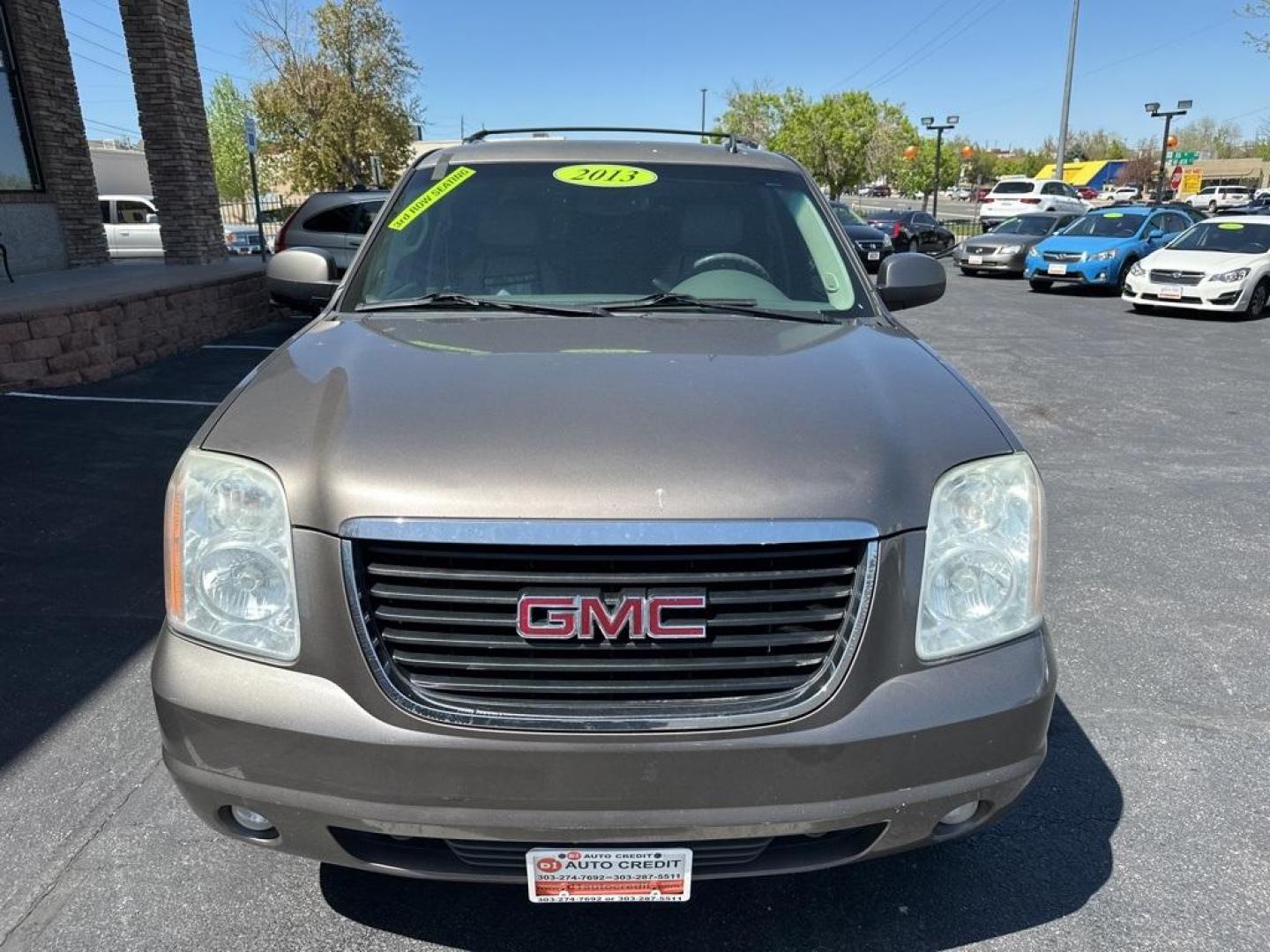 2013 Mocha Steel Metallic /Light Titanium GMC Yukon XL SLT 1500 (1GKS2KE78DR) with an Vortec 5.3L V8 SFI Flex Fuel engine, Automatic transmission, located at 8595 Washington St., Thornton, CO, 80229, (303) 287-5511, 39.852348, -104.978447 - 2013 GMC Yukon XL<br><br>D1 Auto NEVER charges dealer fees! All cars have clean titles and have been inspected for mechanical issues. We have financing for everyone. Good credit, bad credit, first time buyers.<br><br>Please call Lakewood Location 303-274-7692 or Thornton 303-287-5511 to schedule a t - Photo#4