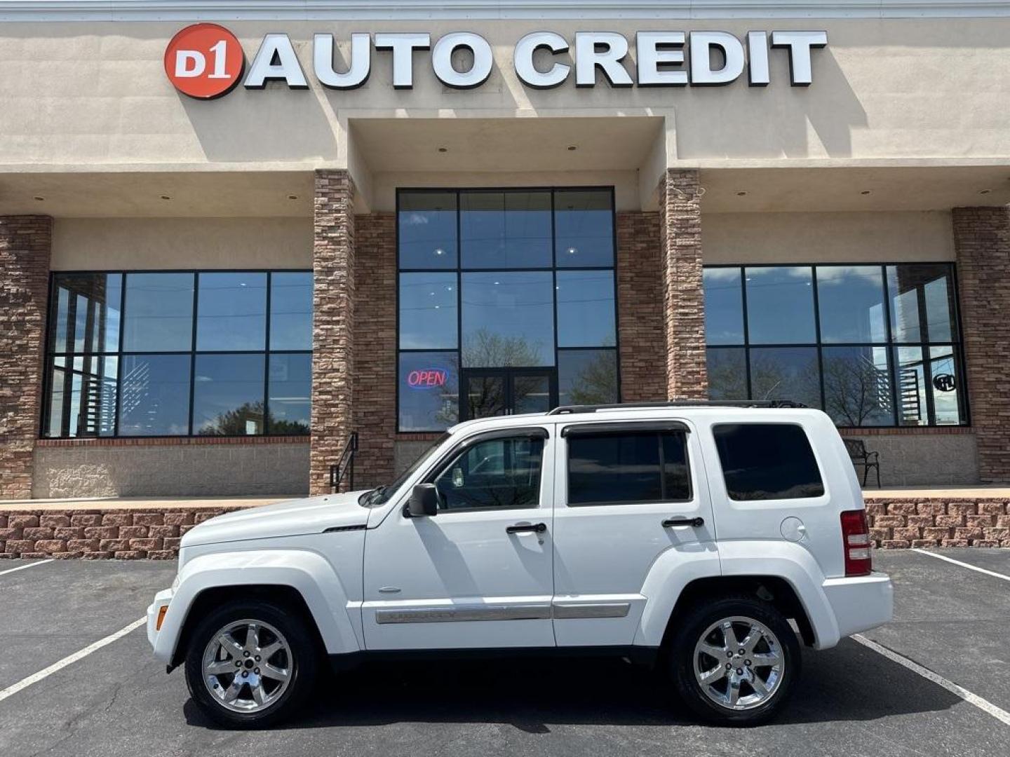 2012 Bright White Clearcoat /Dark Slate Gray Interior Jeep Liberty Sport (1C4PJMAK0CW) with an PowerTech 3.7L V6 engine, Automatic transmission, located at 8595 Washington St., Thornton, CO, 80229, (303) 287-5511, 39.852348, -104.978447 - 2012 Jeep Liberty<br><br>D1 Auto NEVER charges dealer fees! All cars have clean titles and have been inspected for mechanical issues. We have financing for everyone. Good credit, bad credit, first time buyers.<br><br>Please call Lakewood Location 303-274-7692 or Thornton 303-287-5511 to schedule a t - Photo#0