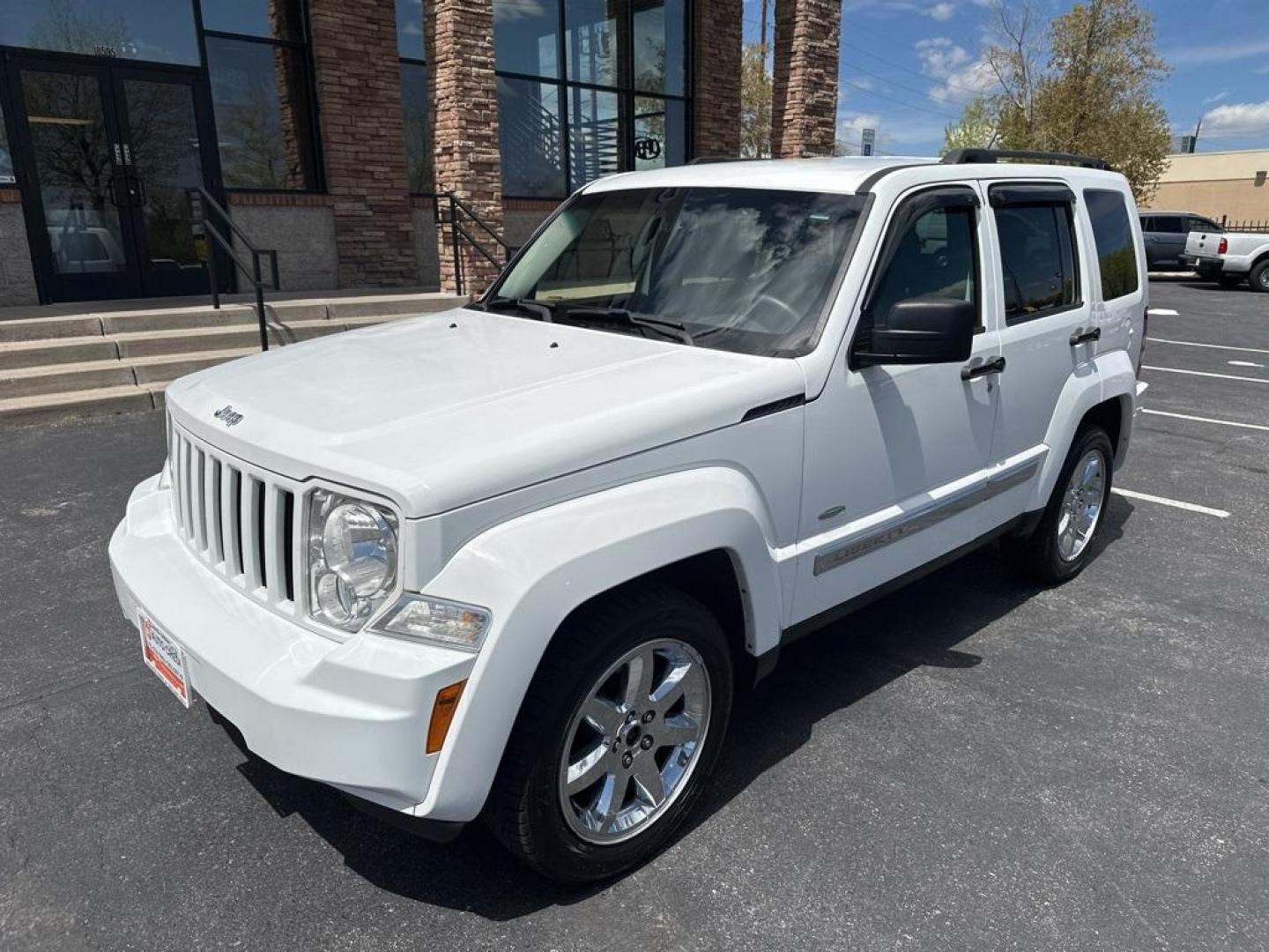 2012 Bright White Clearcoat /Dark Slate Gray Interior Jeep Liberty Sport (1C4PJMAK0CW) with an PowerTech 3.7L V6 engine, Automatic transmission, located at 8595 Washington St., Thornton, CO, 80229, (303) 287-5511, 39.852348, -104.978447 - 2012 Jeep Liberty<br><br>D1 Auto NEVER charges dealer fees! All cars have clean titles and have been inspected for mechanical issues. We have financing for everyone. Good credit, bad credit, first time buyers.<br><br>Please call Lakewood Location 303-274-7692 or Thornton 303-287-5511 to schedule a t - Photo#1