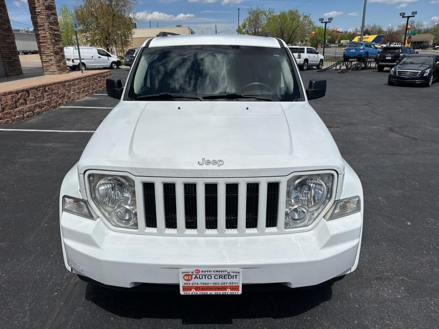 2012 Bright White Clearcoat /Dark Slate Gray Interior Jeep Liberty Sport (1C4PJMAK0CW) with an PowerTech 3.7L V6 engine, Automatic transmission, located at 8595 Washington St., Thornton, CO, 80229, (303) 287-5511, 39.852348, -104.978447 - 2012 Jeep Liberty<br><br>D1 Auto NEVER charges dealer fees! All cars have clean titles and have been inspected for mechanical issues. We have financing for everyone. Good credit, bad credit, first time buyers.<br><br>Please call Lakewood Location 303-274-7692 or Thornton 303-287-5511 to schedule a t - Photo#2