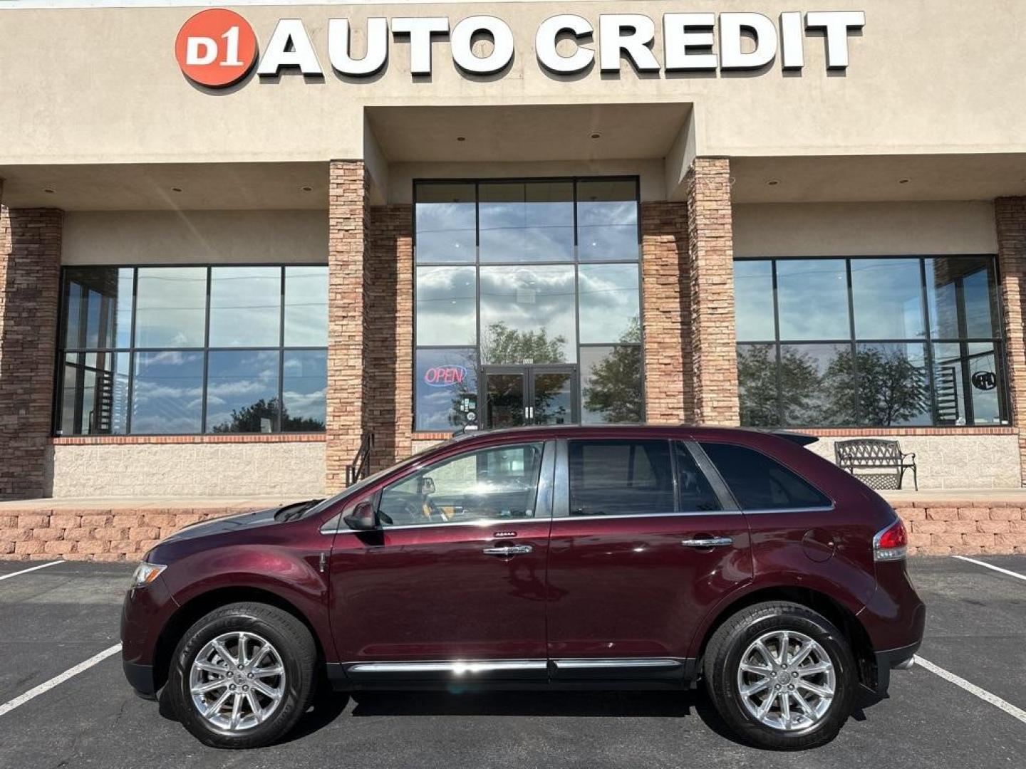 2011 Burgundy /Light Stone/Medium Light Stone Lincoln MKX Base (2LMDJ8JK9BB) with an 3.7L V6 Ti-VCT 24V engine, Automatic transmission, located at 8595 Washington St., Thornton, CO, 80229, (303) 287-5511, 39.852348, -104.978447 - 2011 Lincoln MKX One Owner and fully loaded! <br><br>All Cars Have Clean Titles And Are Serviced Before Sale., CarfaxOne Owner, No Accidents, All Books and Keys, Backup Camera, Leather, Heated and Ventilated Seats, Bluetooth/ With Bluetooth Audio, Power Seats, Non Smoker, No Pet Odor Or Hair, 3.7L V - Photo#0