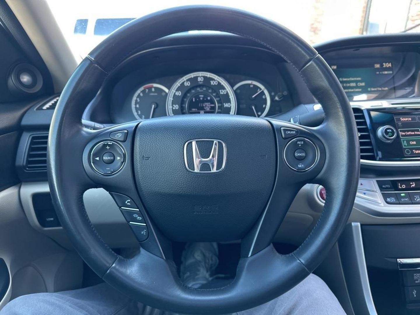 2013 White Orchid Pearl /Ivory Honda Accord EX-L (1HGCR3F82DA) with an 3.5L V6 SOHC i-VTEC 24V engine, Automatic transmission, located at 8595 Washington St., Thornton, CO, 80229, (303) 287-5511, 39.852348, -104.978447 - 2013 Honda Accord EX-L V6 Fully Serviced<br><br>All Cars Have Clean Titles And Are Serviced Before Sale., Clean Carfax, No Accident, New Tires, Backup Camera, Leather, Heated Seats, Bluetooth/ With Bluetooth Audio, New Brakes, Non Smoker, No Pet Odor Or Hair, Accord EX-L, 3.5L V6 SOHC i-VTEC 24V, Po - Photo#10