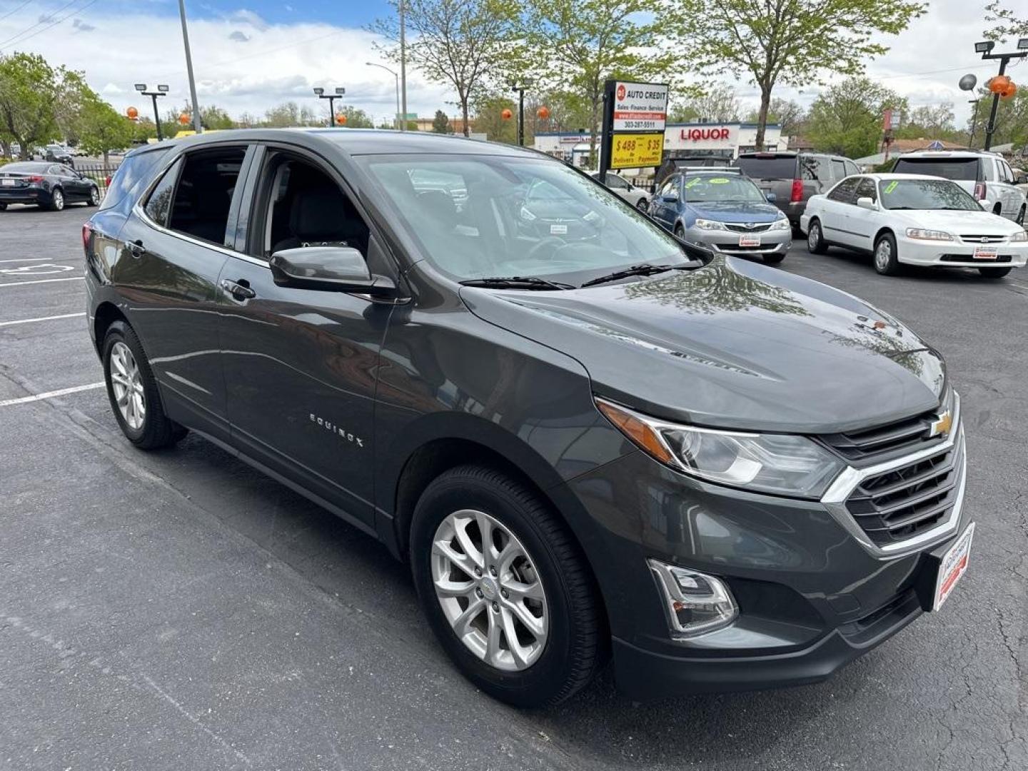 2018 Nightfall Gray Metallic /Jet Black Chevrolet Equinox LT (2GNAXSEV8J6) with an 1.5L DOHC engine, Automatic transmission, located at 8595 Washington St., Thornton, CO, 80229, (303) 287-5511, 39.852348, -104.978447 - 2018 Chevrolet Equinox All Wheel Drive<br><br>All Cars Have Clean Titles And Are Serviced Before Sale., Clean Carfax, No Accident, Backup Camera, Non Smoker, No Pet Odor Or Hair, Equinox LT, AWD.<br><br>D1 Auto NEVER charges dealer fees! All cars have clean titles and have been inspected for mechani - Photo#4