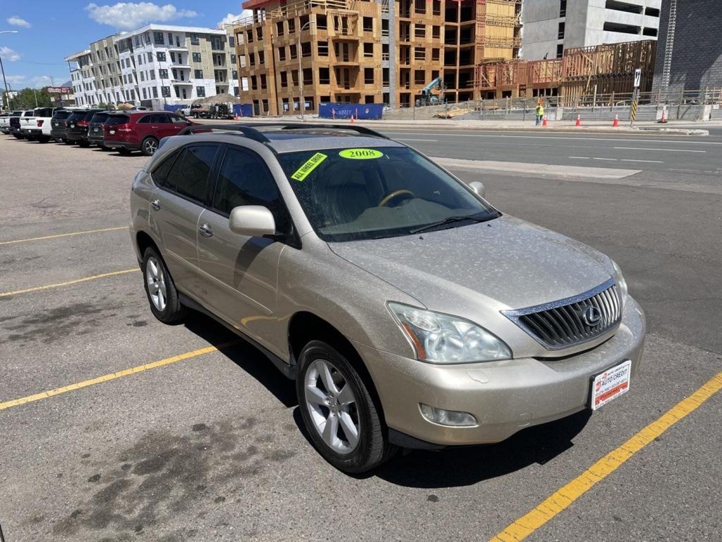 2008 Gold /Ivory Lexus RX 350 (2T2HK31U68C) with an 3.5L V6 SFI engine, Automatic transmission, located at 10890 W. Colfax Ave., Lakewood, CO, 80215, (303) 274-7692, 39.739914, -105.120132 - 2008 Lexus RXD1 Auto NEVER charges dealer fees! All cars have clean titles and have been inspected for mechanical issues. We have financing for everyone. Good credit, bad credit, first time buyers.Odometer is 19354 miles below market average!Please call Lakewood Location 303-274-7692 or Thornton 303 - Photo#3