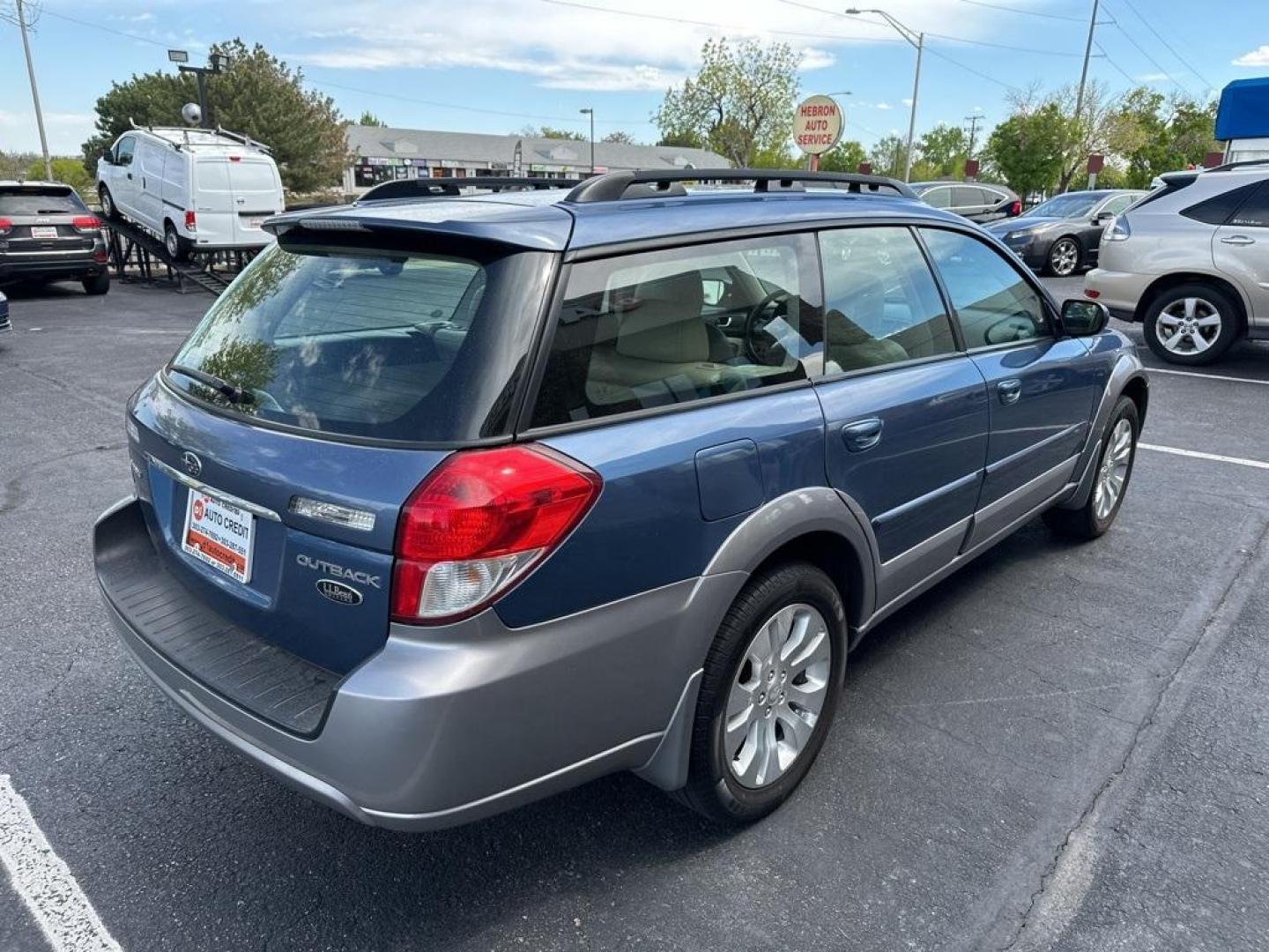 2008 Blue Subaru Outback 2.5i (4S4BP62C487) with an 2.5L H4 SMPI SOHC engine, Automatic transmission, located at 8595 Washington St., Thornton, CO, 80229, (303) 287-5511, 39.852348, -104.978447 - 2008 Subaru Outback<br><br>D1 Auto NEVER charges dealer fees! All cars have clean titles and have been inspected for mechanical issues. We have financing for everyone. Good credit, bad credit, first time buyers.<br>Clean CARFAX. Odometer is 16125 miles below market average!<br>Please call Lakewood L - Photo#5