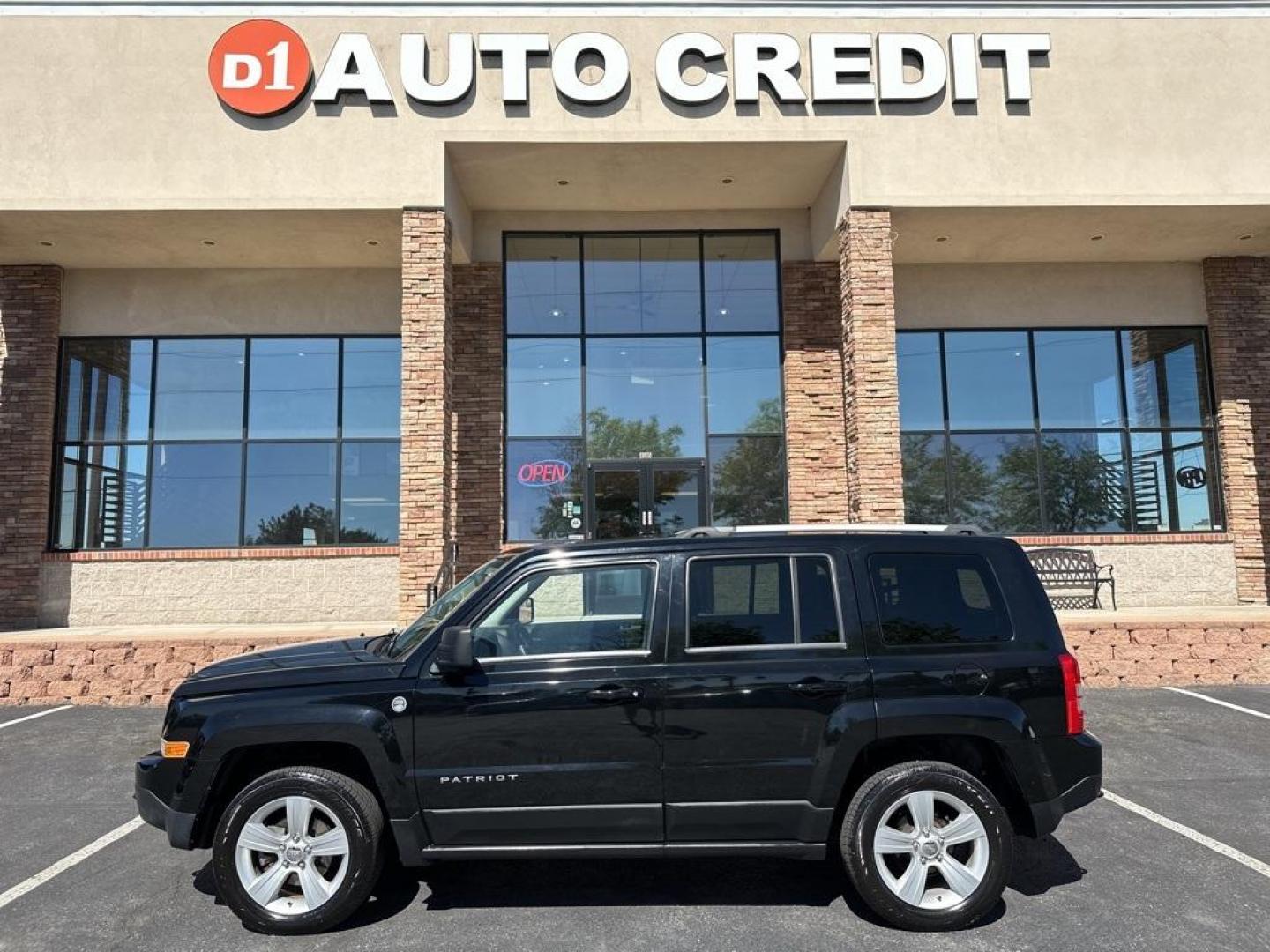 2012 Black Clearcoat /Dark Slate Gray Interior Jeep Patriot Limited (1C4NJRCB5CD) with an 2.4L I4 DOHC 16V Dual VVT engine, CVT transmission, located at 8595 Washington St., Thornton, CO, 80229, (303) 287-5511, 39.852348, -104.978447 - 2012 Jeep Patriot<br><br>D1 Auto NEVER charges dealer fees! All cars have clean titles and have been inspected for mechanical issues. We have financing for everyone. Good credit, bad credit, first time buyers.<br><br>Please call Lakewood Location 303-274-7692 or Thornton 303-287-5511 to schedule a t - Photo#0